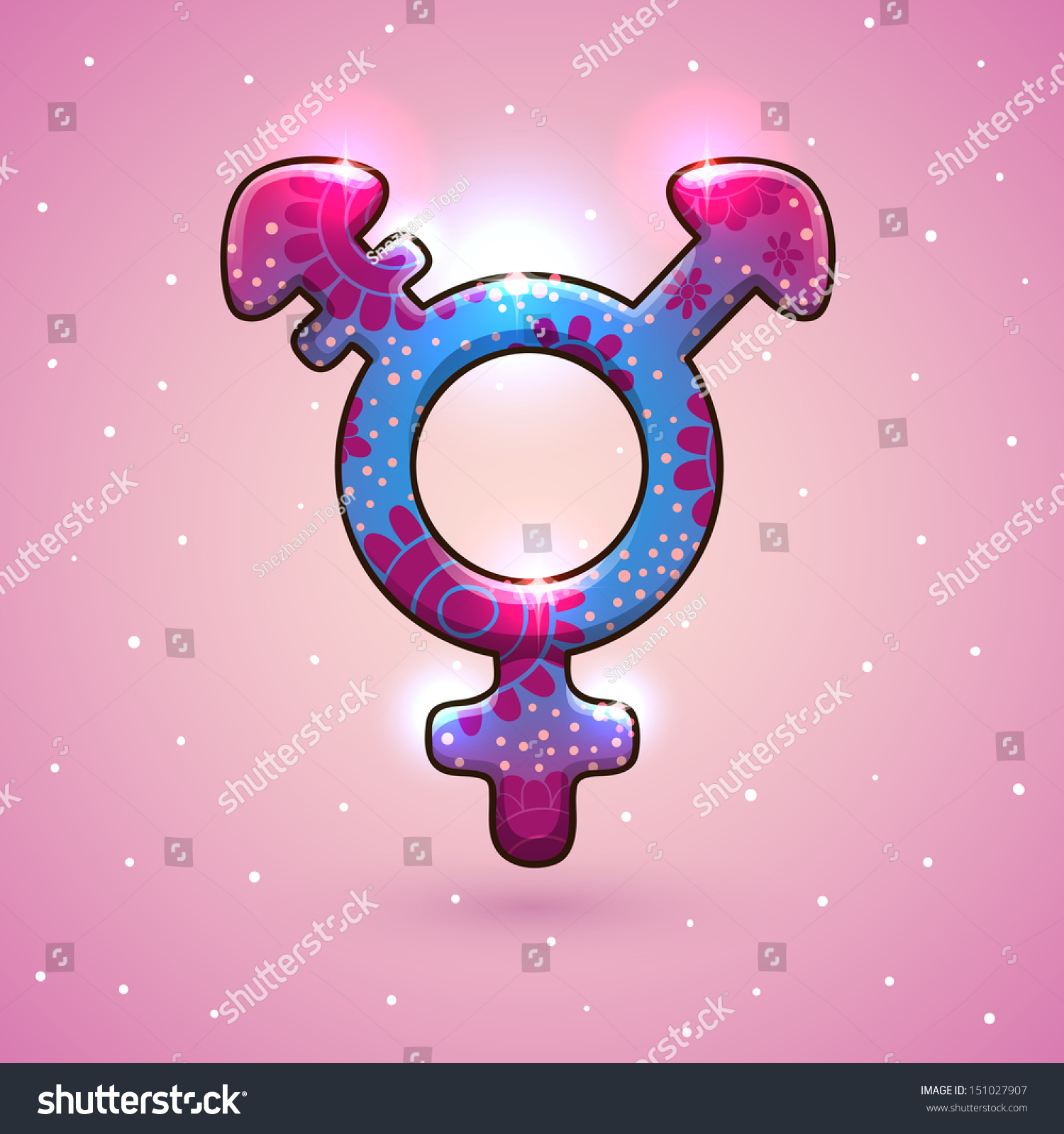 Bi Sexual Symbol 25