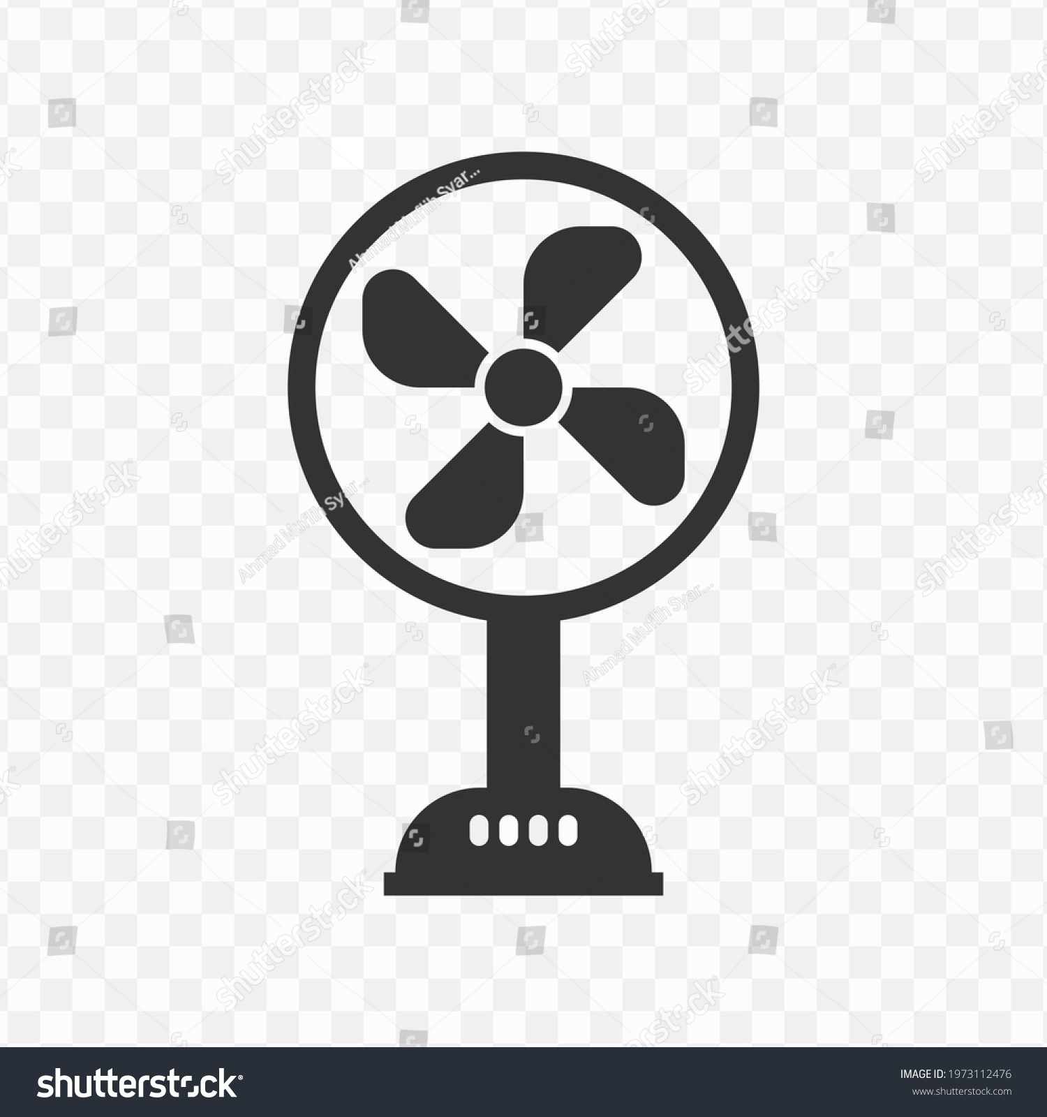 Transparent Fan Icon Png Vector Illustration Stock Vector (Royalty Free ...