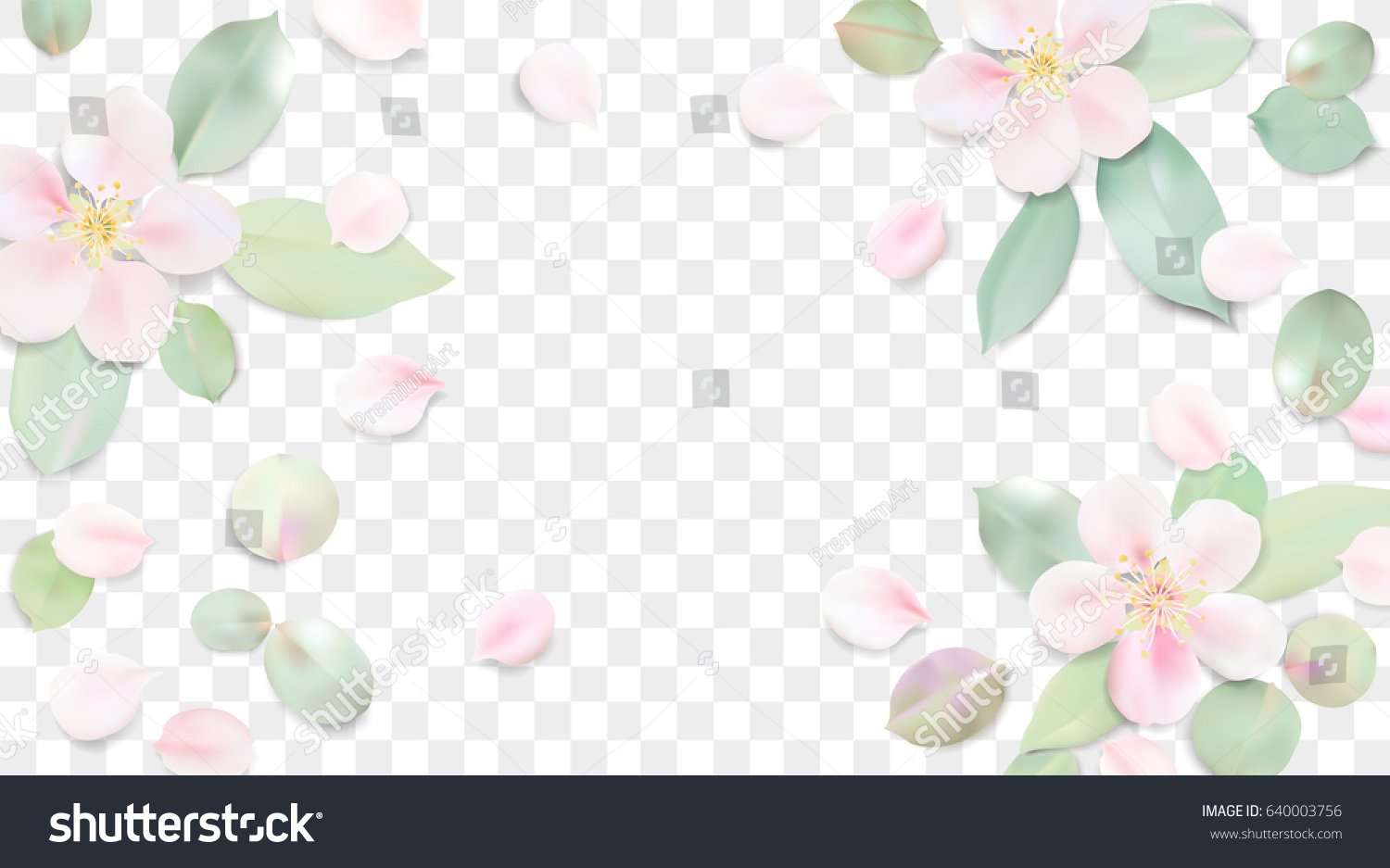 Transparent Pastel Watercolor Background Soft Green Royalty Free