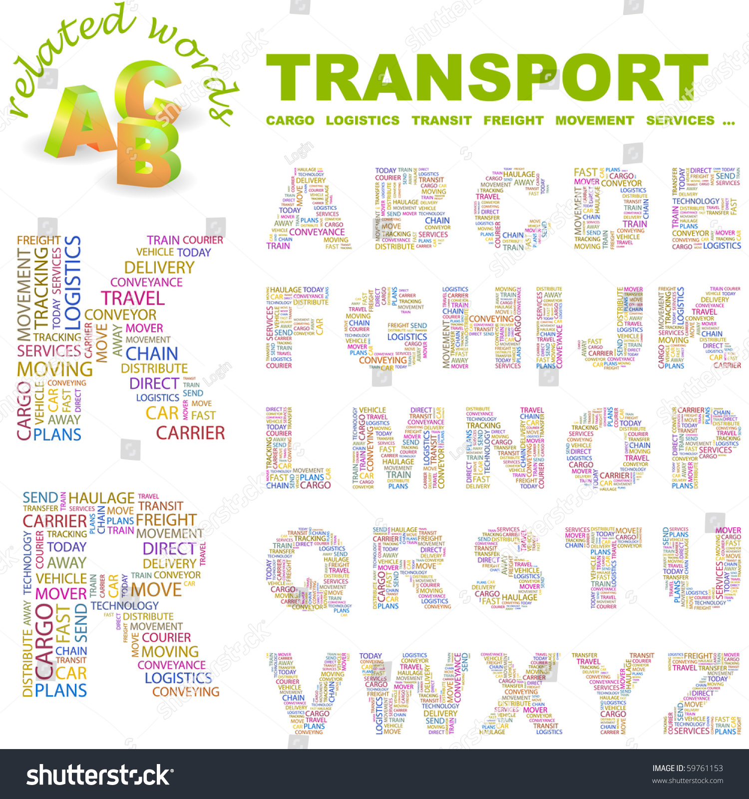 5 letter word transport