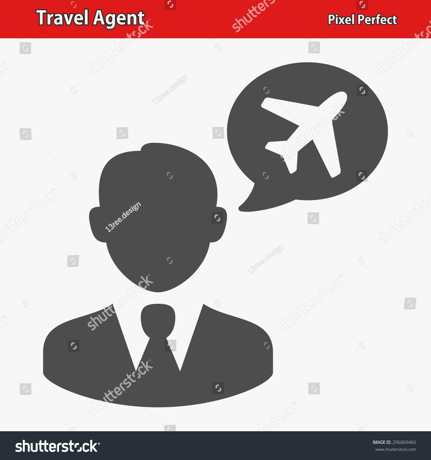 Travel Agent Icon EPS 8 Format Travel Agent Icon EPS 8 Format