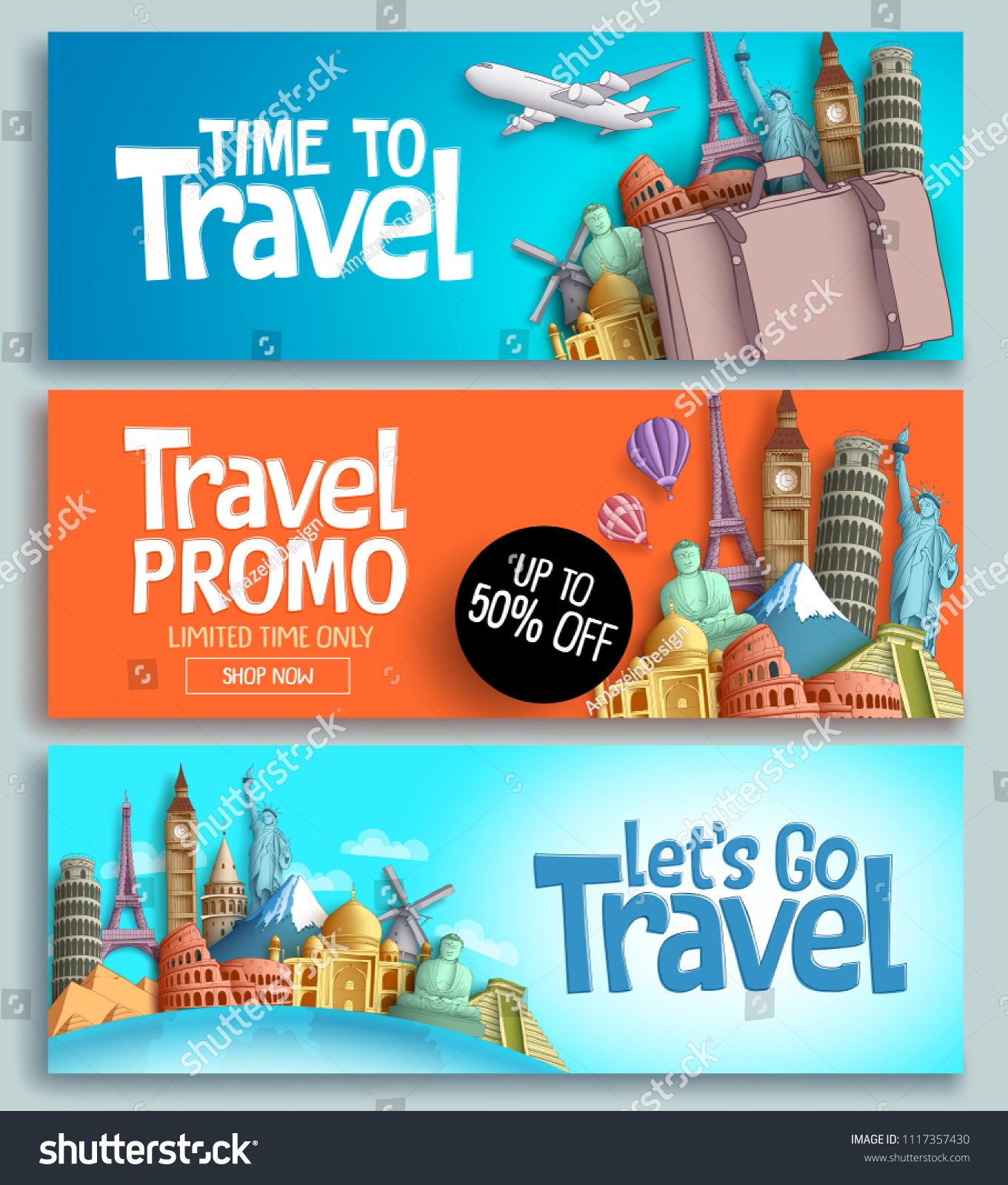 Travel agency banner Images, Stock Photos & Vectors | Shutterstock