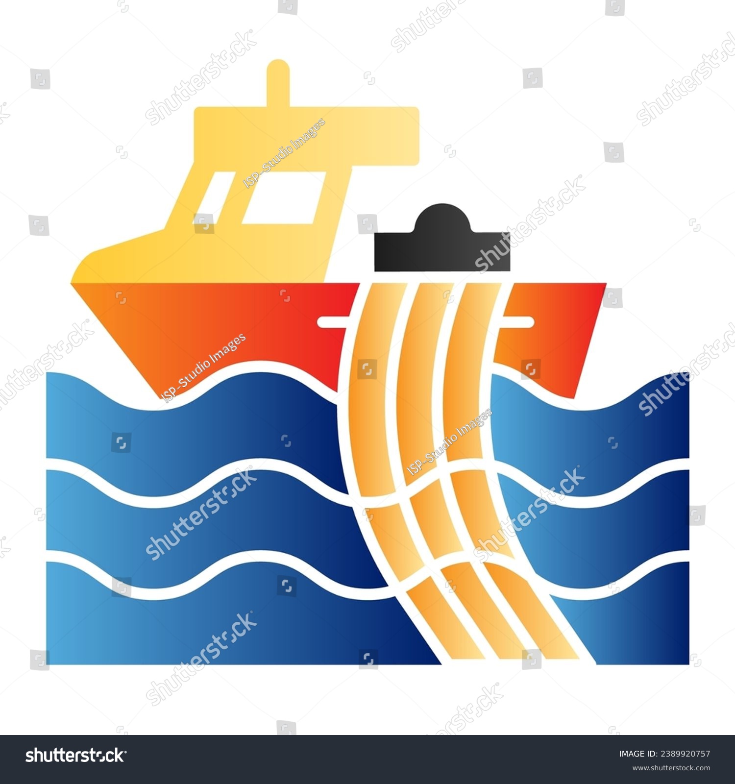 recommend clip art: Trawler flat icon. Fishing vessel color icons in trendy flat style. Ship with nets gradient style design, designed for web and app. Eps 10