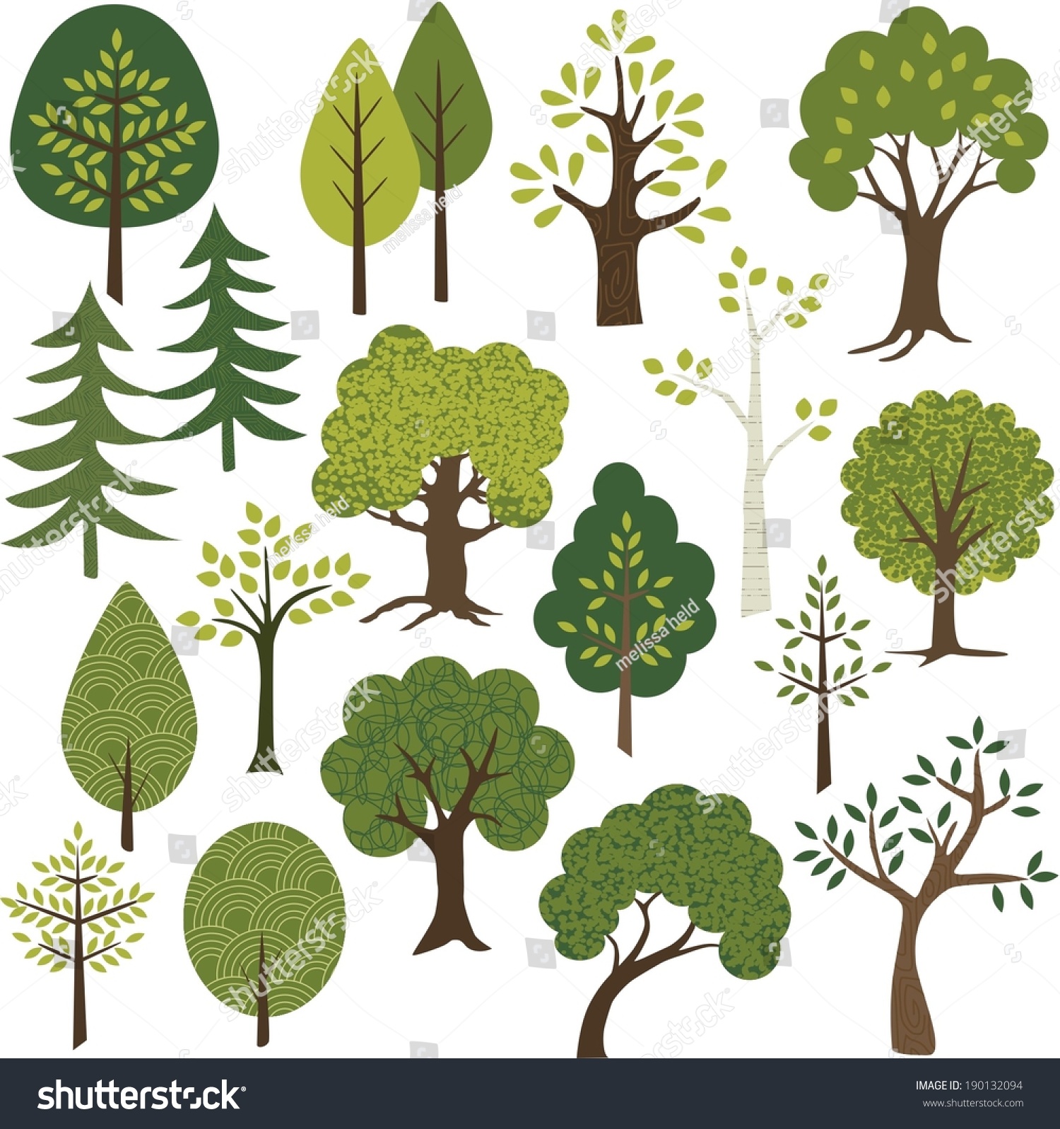 SVG of Tree Clip Art svg