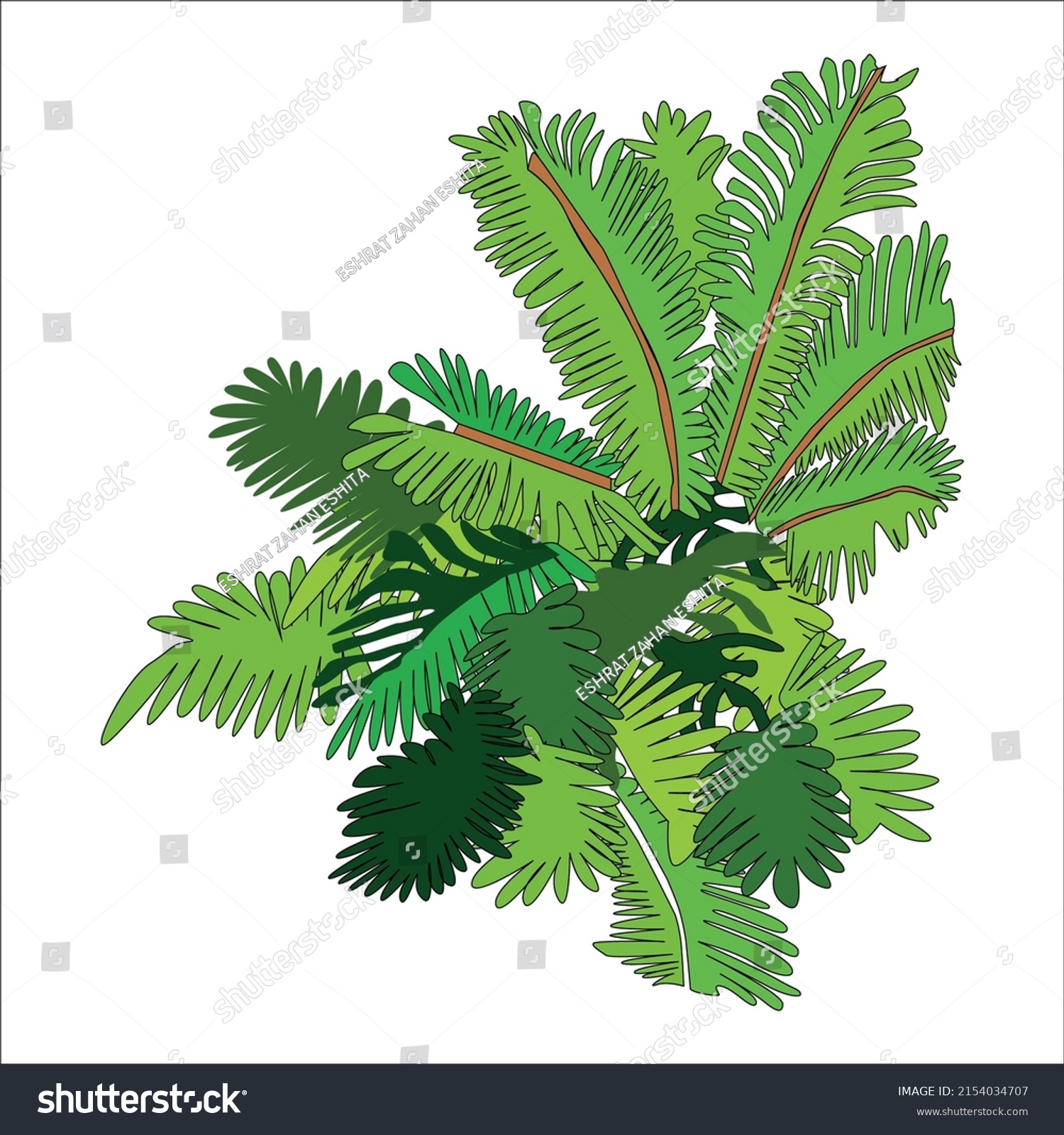 Tree Illustration Book Pages Kids Book Stock Vector (Royalty Free ...