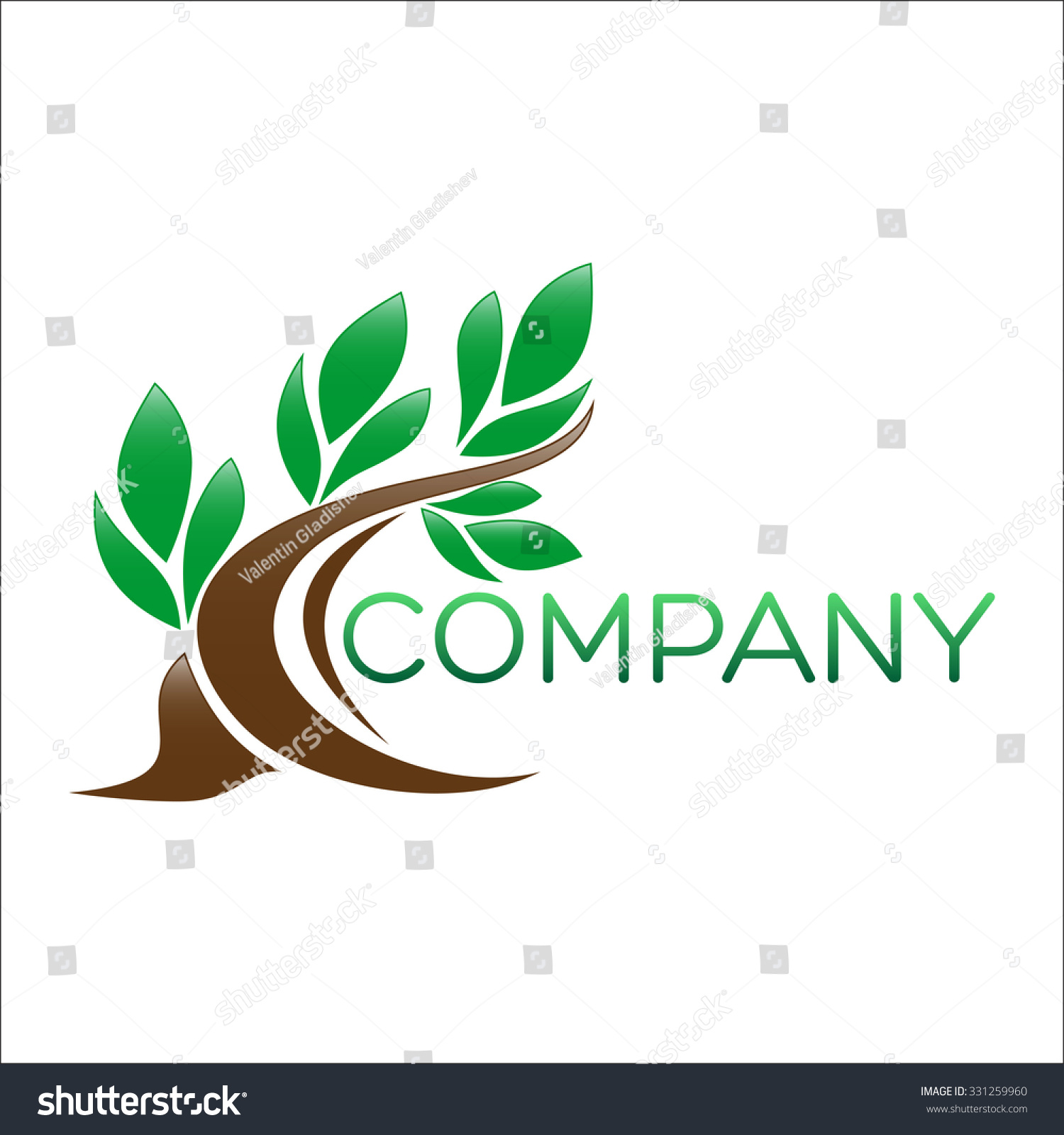 Tree Logo Stock Vector 331259960 - Shutterstock