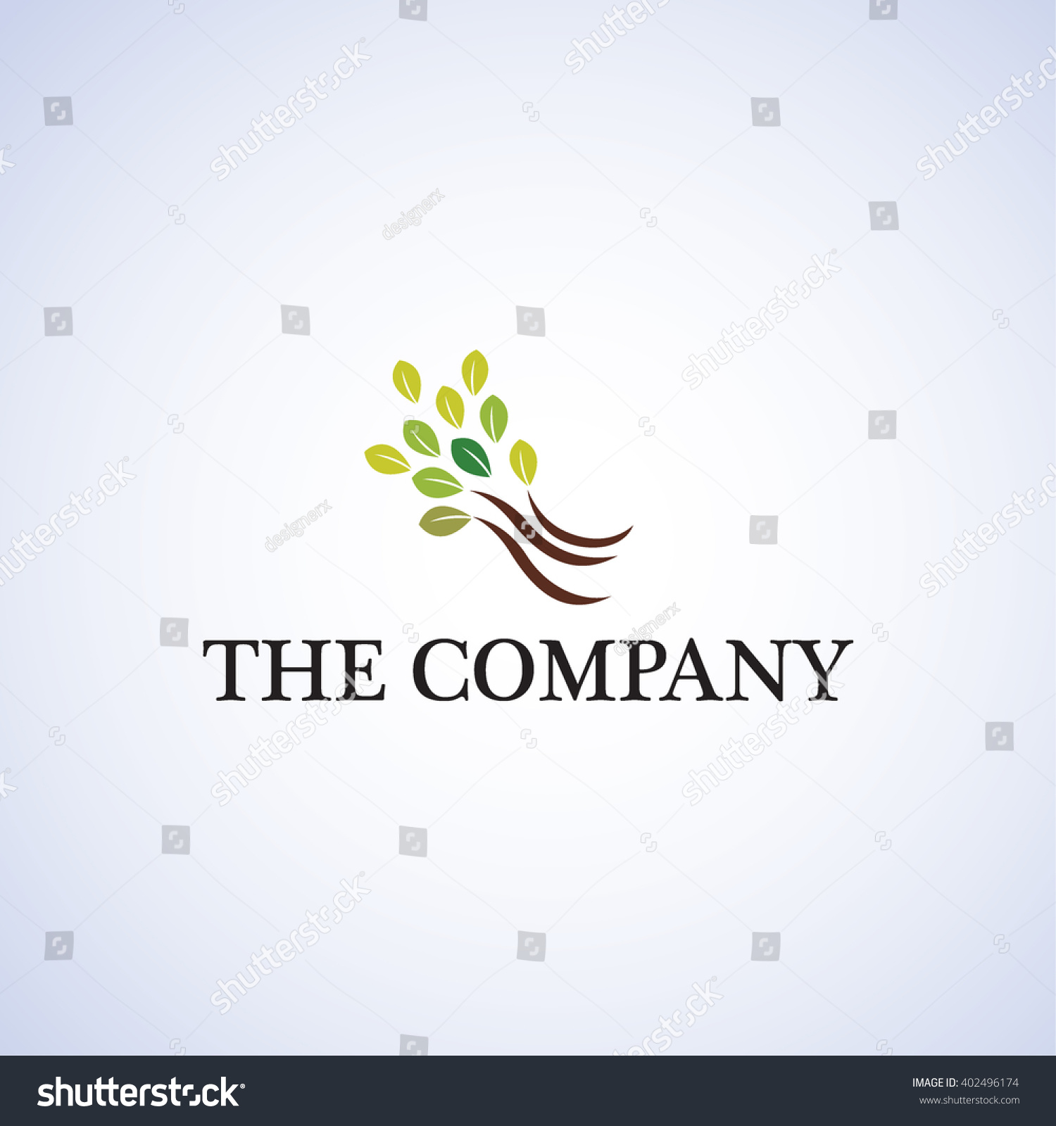 Tree Logo Stock Vector 402496174 - Shutterstock