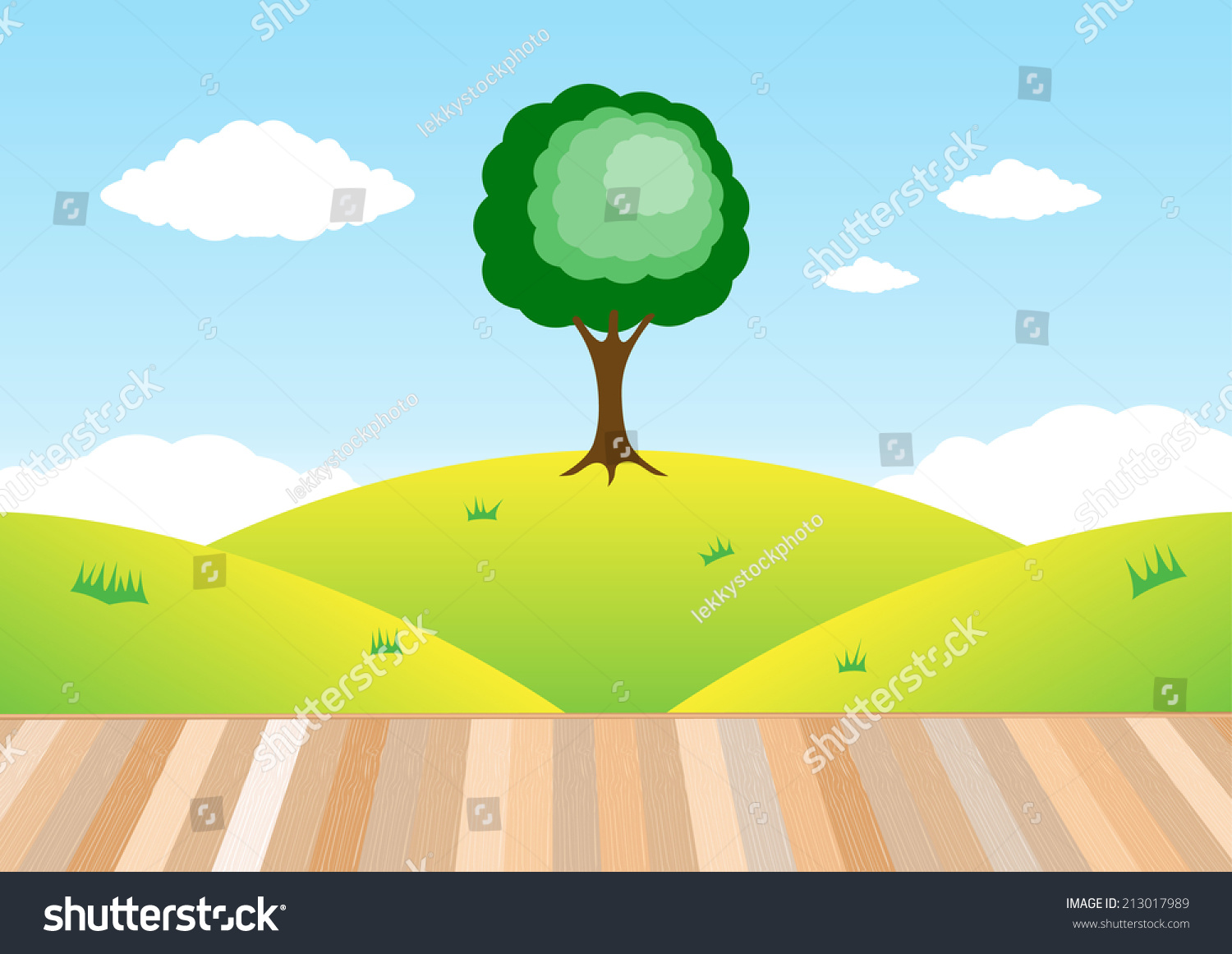 9,735 Tree Top Sky Stock Vectors, Images & Vector Art | Shutterstock