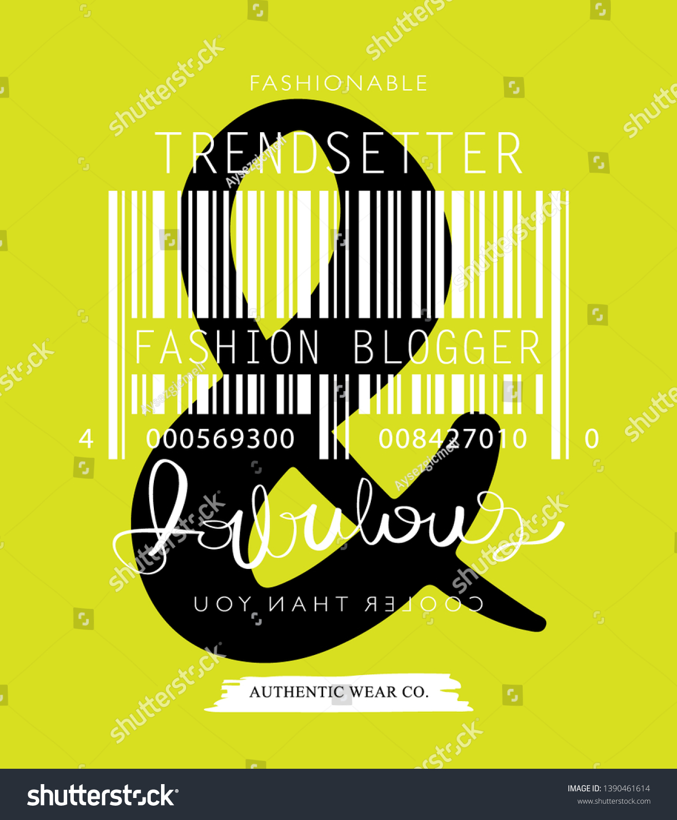 trendsetter-fashion-blogger-fabulous-words-bar-stock-vector-royalty