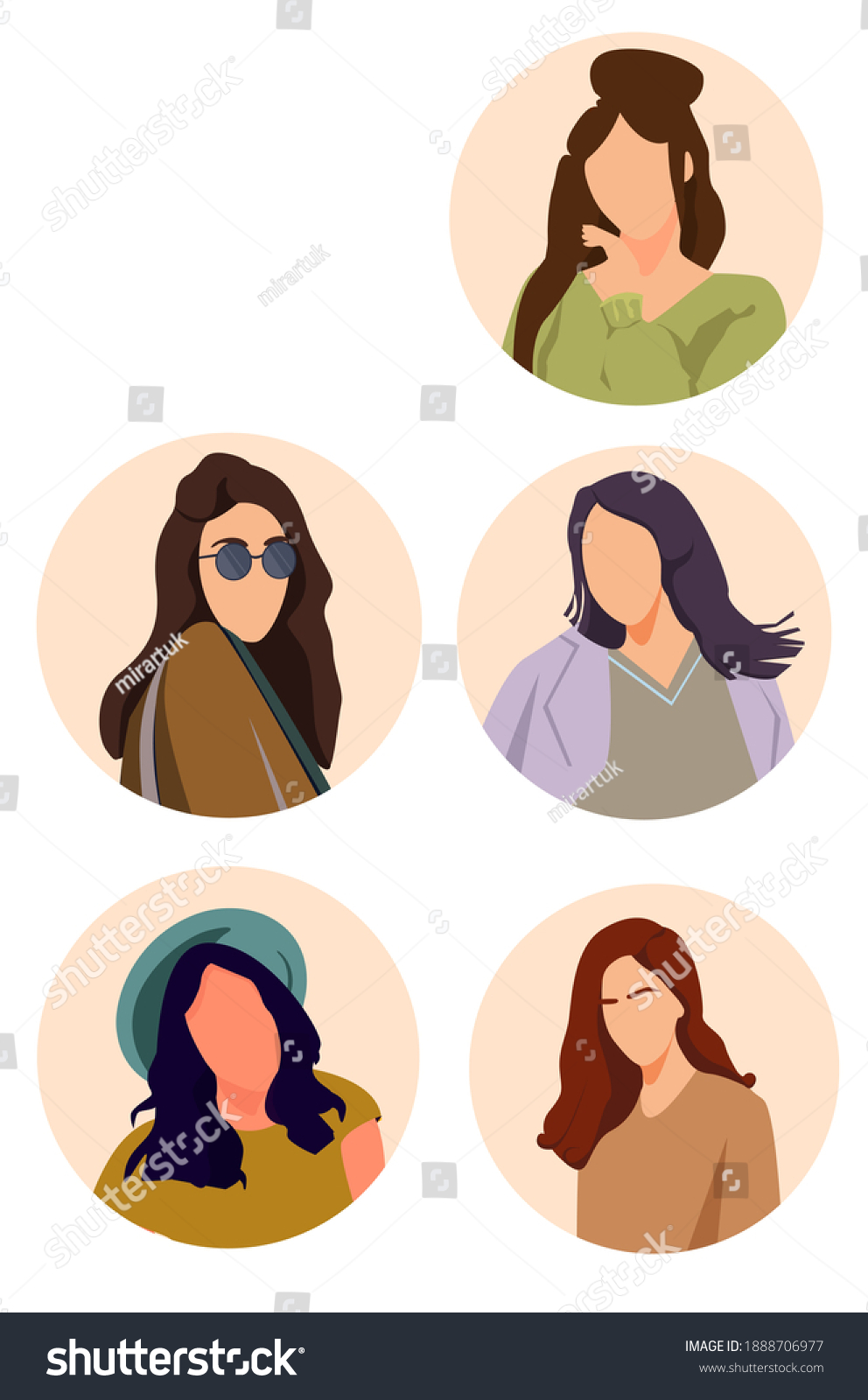 Trendy Vector Illustrations Highlights Instagram Highlights Stock Vector Royalty Free