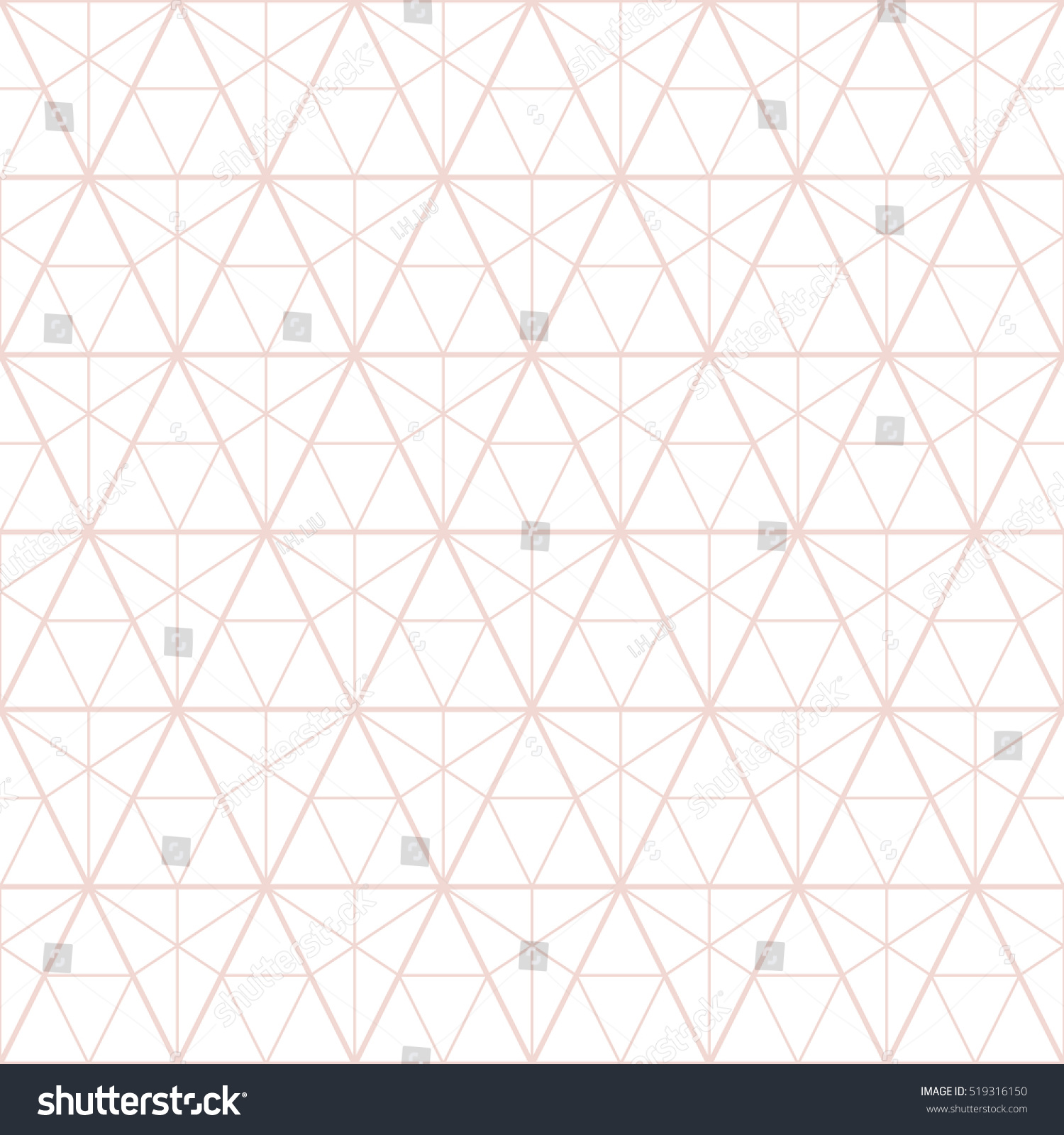 Triangle Grid Design Stock Vector 519316150 Shutterstock