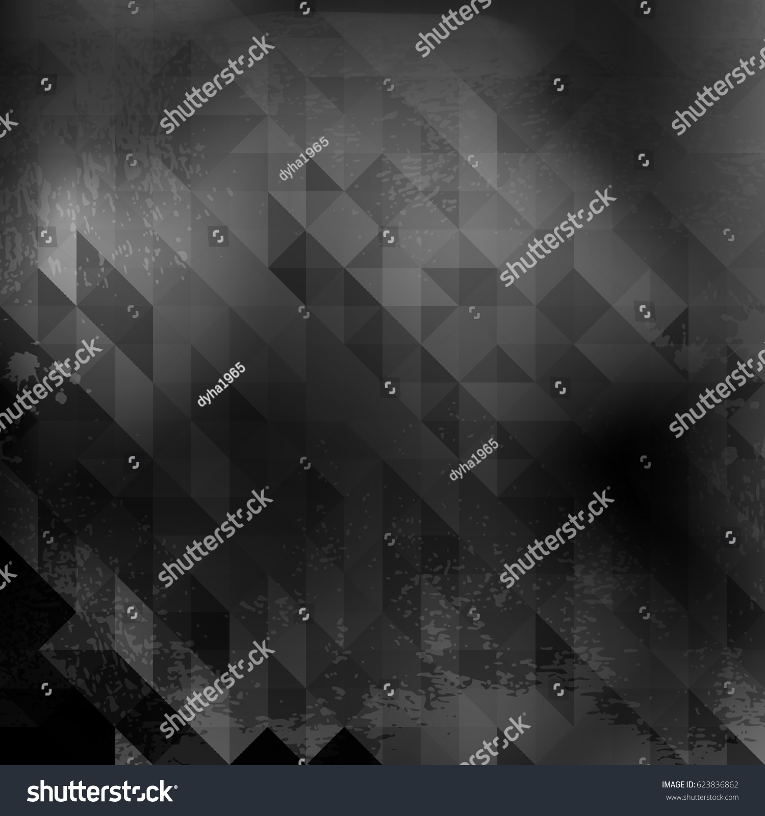 Triangle Grunge Background Vector Illustration Clipart Stock Vector