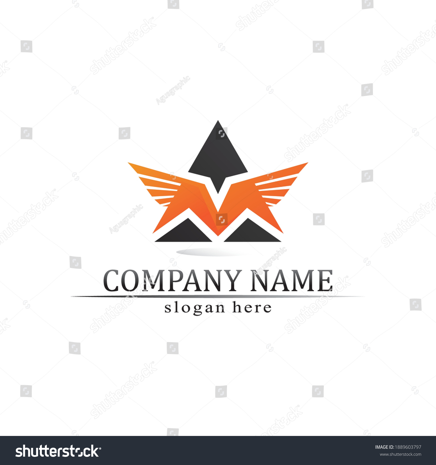 Triangle Pyramid Logo Design Vector Symbol Stock Vector (Royalty Free ...