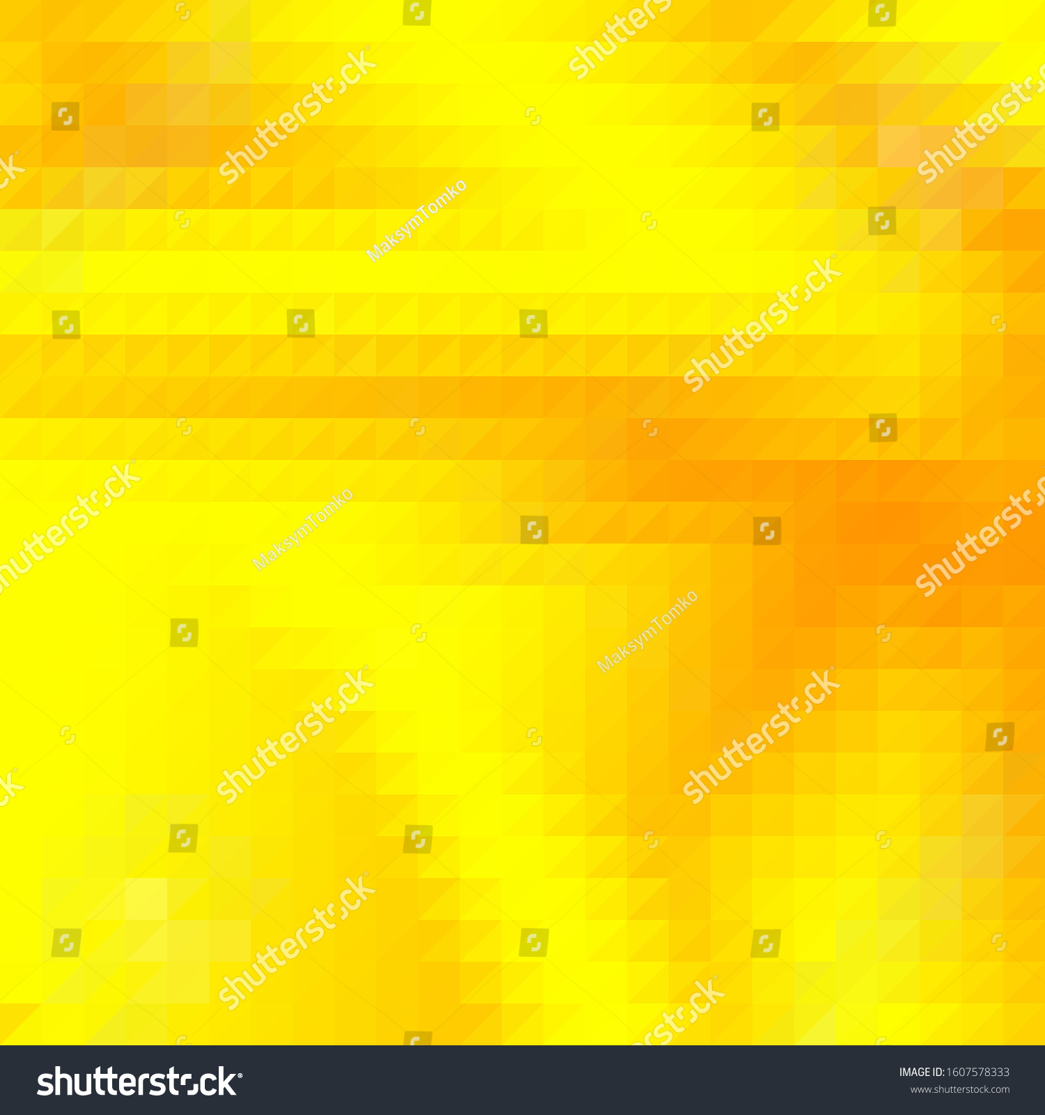 Triangular Yellow Background Abstraction Vector Illustration: เวกเตอร์ ...