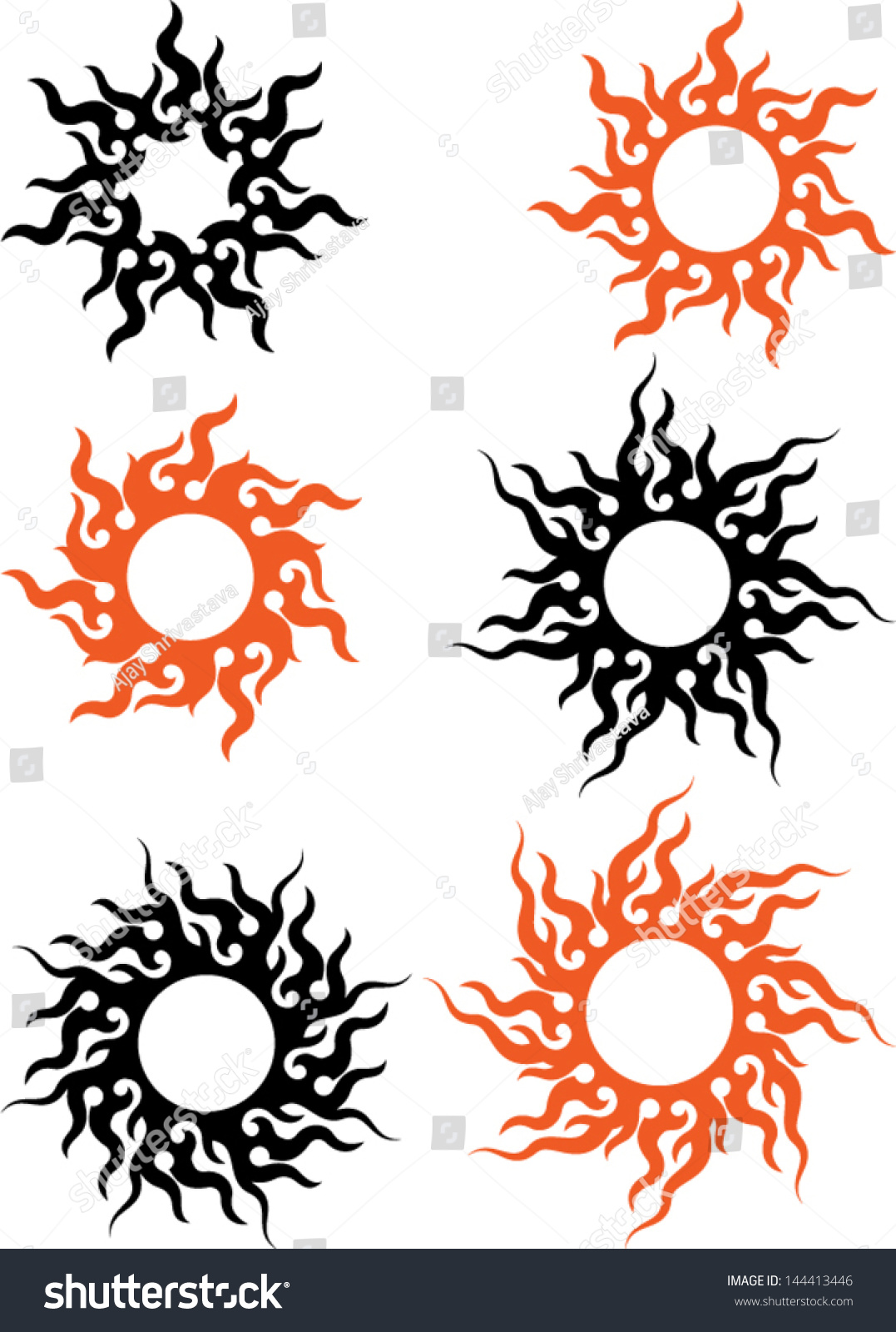 tribal tattoo sun stock vector 144413446 shutterstock tribal tattoo sun stock vector 144413446 shutterstock