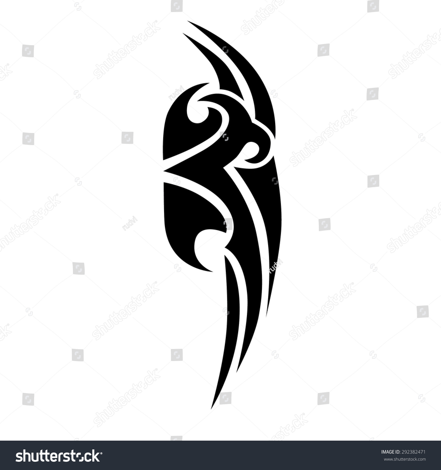 Tribal-Tattoos stock-vector-tribal-tattoos-design-element-art-tribal-tattoo-292382471