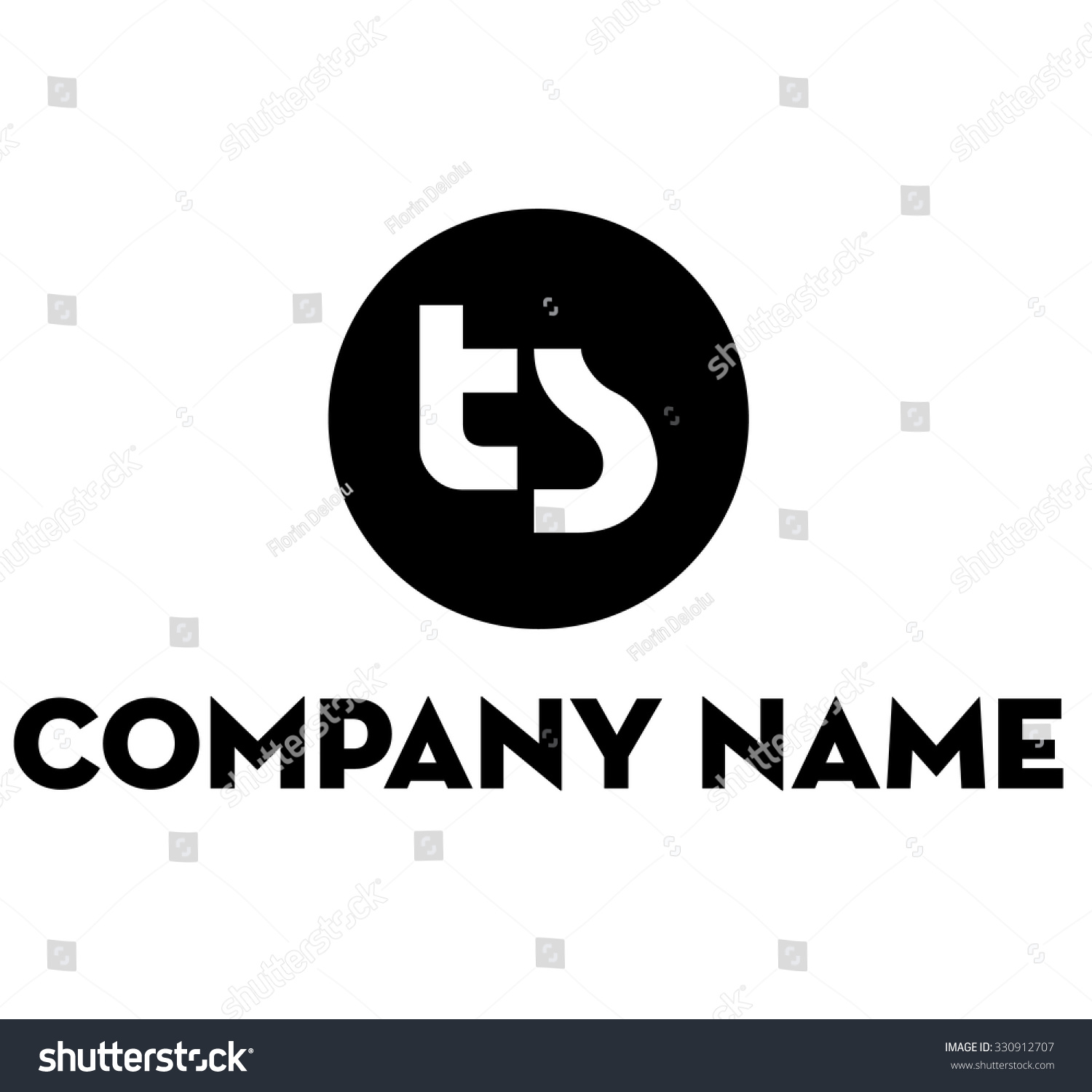 Ts Logo Stock Vector 330912707 - Shutterstock