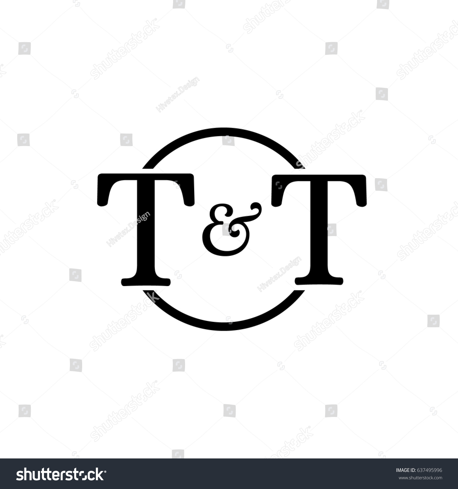 Tt Logo Stock Vector Royalty Free 637495996 Shutterstock 0296