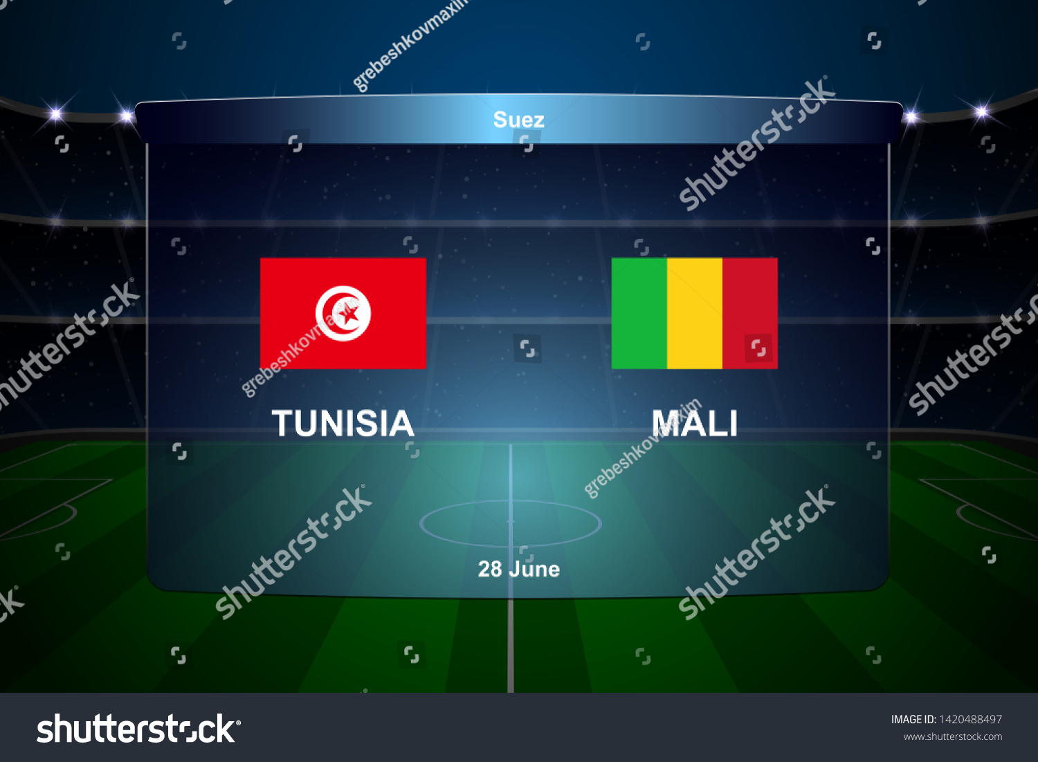Tunisia vs mali