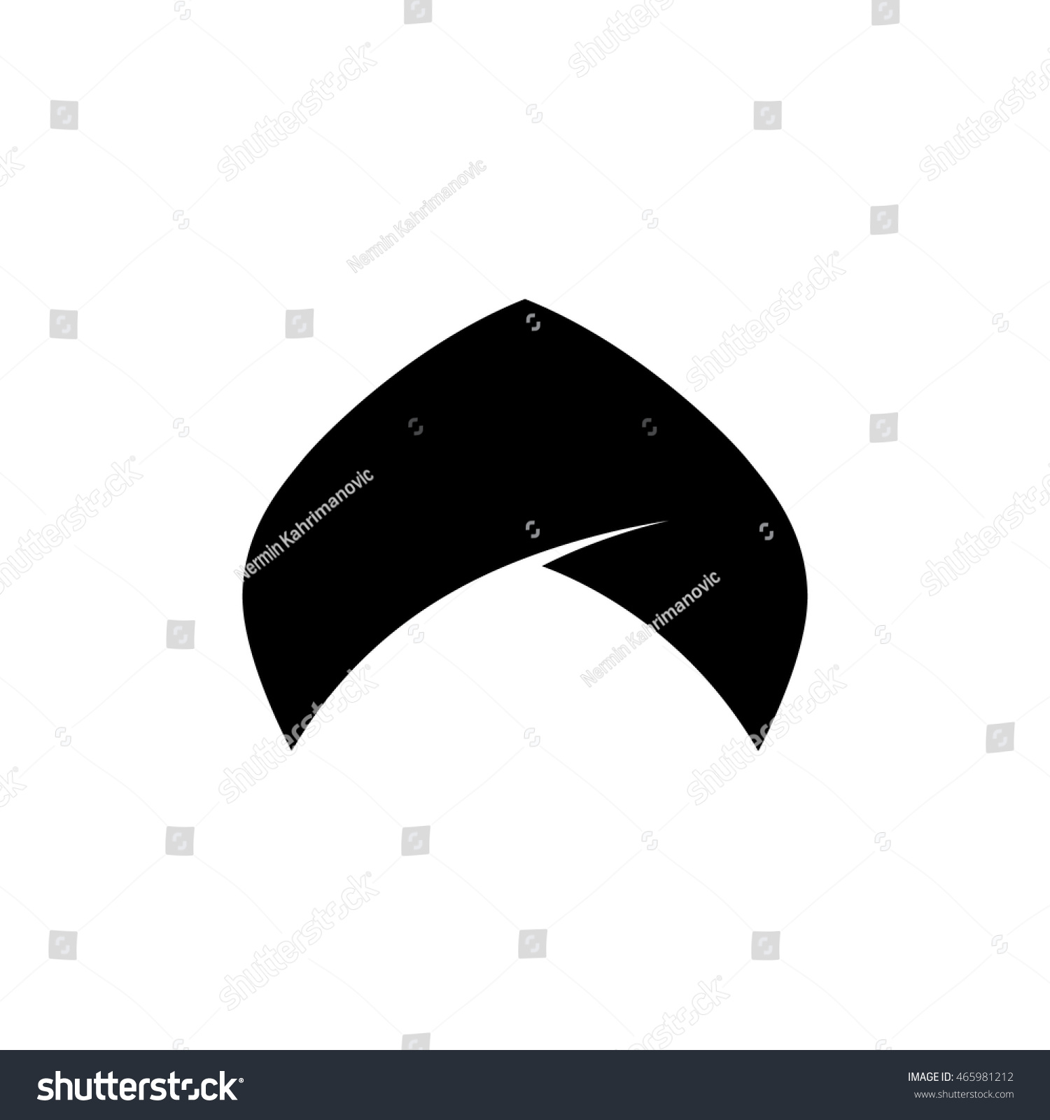 Turban Icon Stock Vector 465981212 Shutterstock