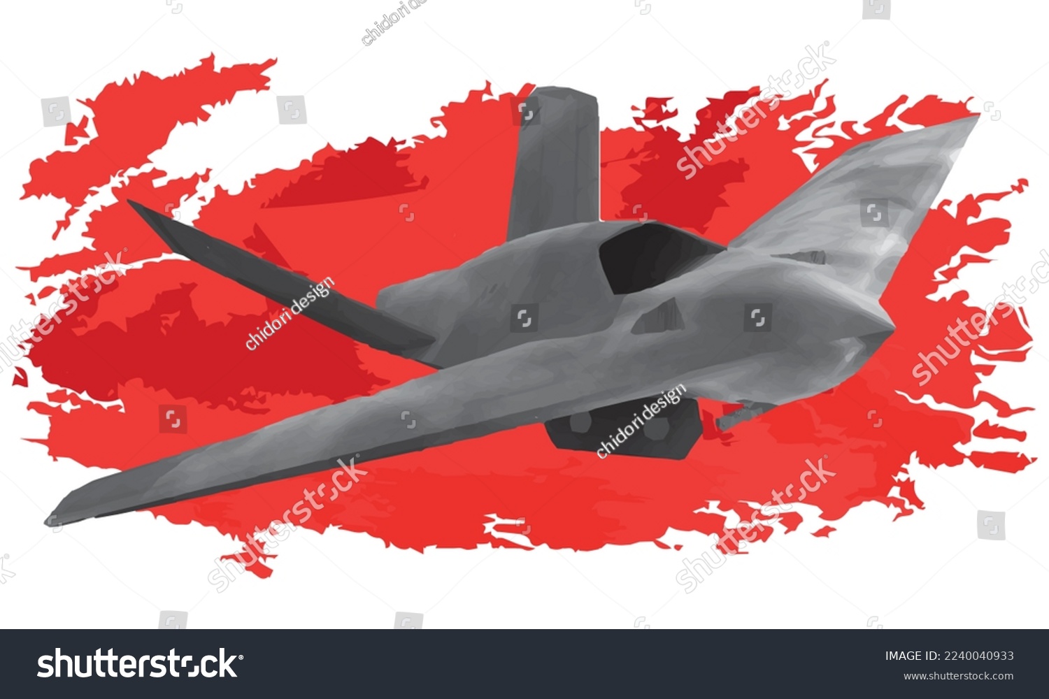 SVG of turkish plane unmanned air plane vector. svg