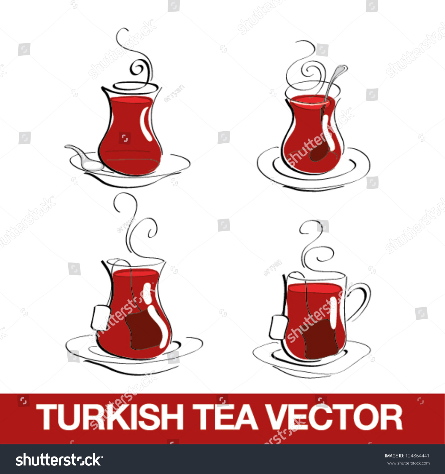 SVG of Turkish Tea Cup svg