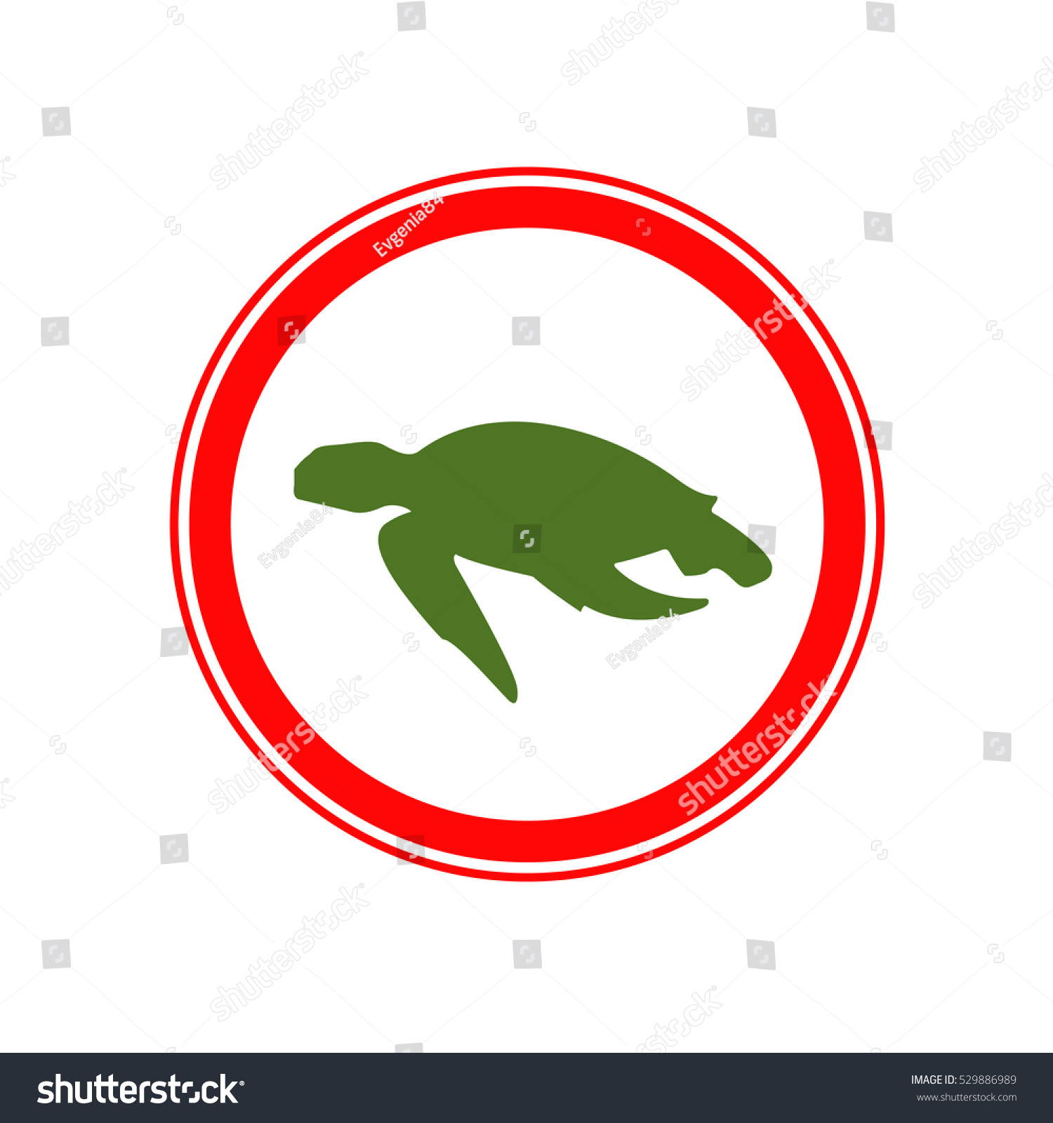 Turtle Icon Stock Vector Illustration 529886989 : Shutterstock