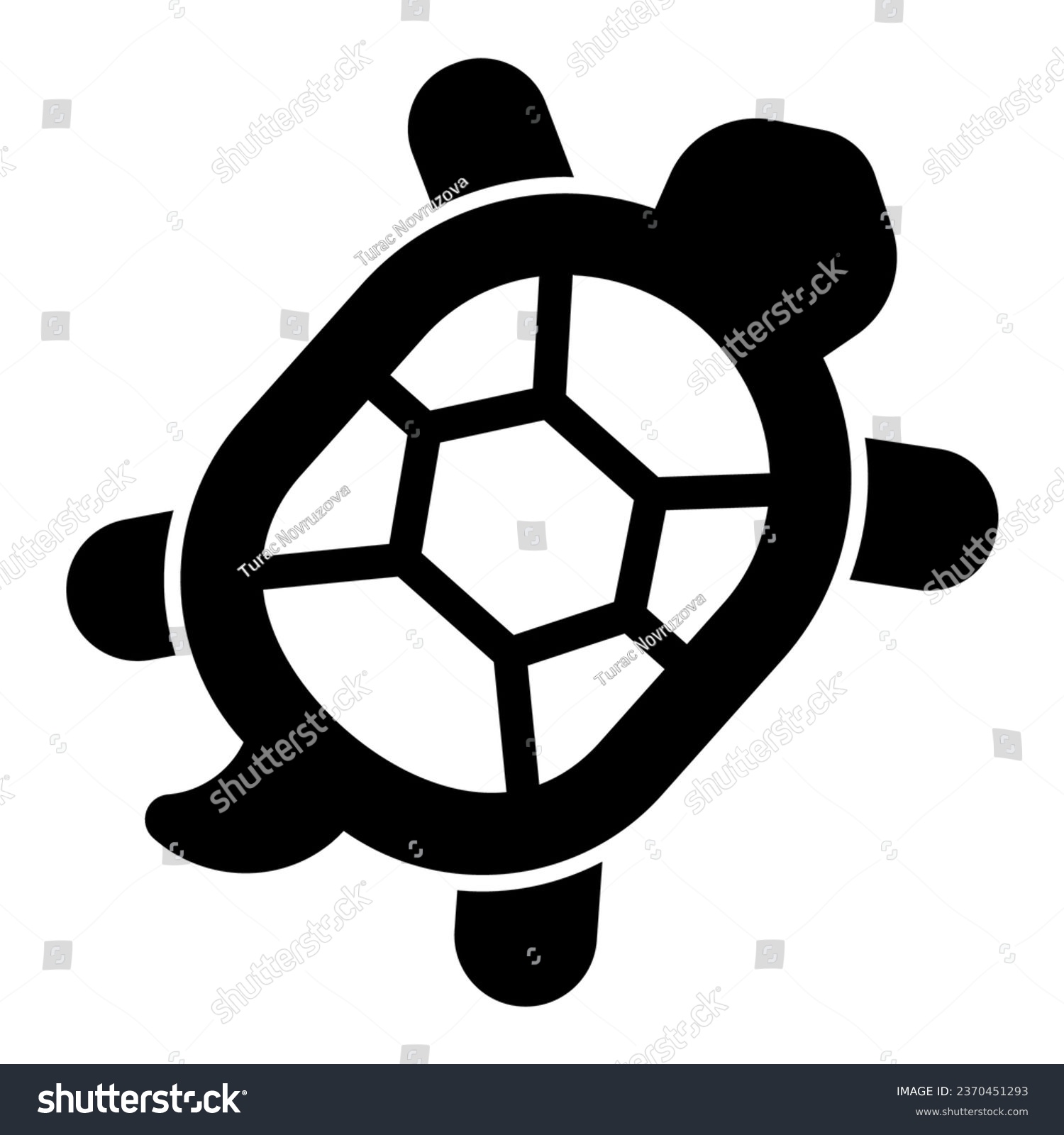 SVG of Turtle with hard shell solid icon, domestic animals concept, tortoise sign on white background, Turtle icon in glyph style for mobile concept and web design. Vector graphics svg