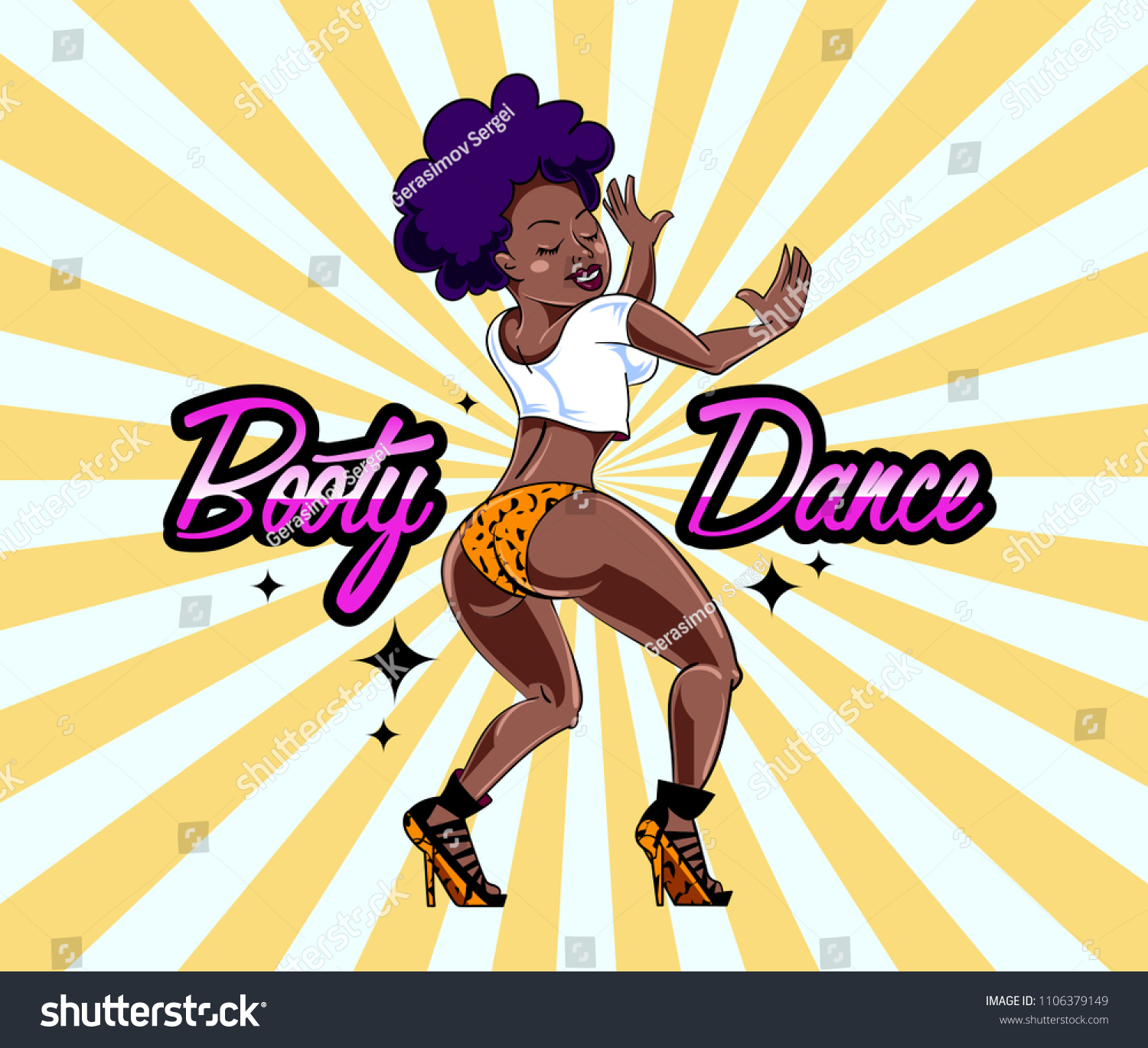 Black Girl Twerking Big Booty
