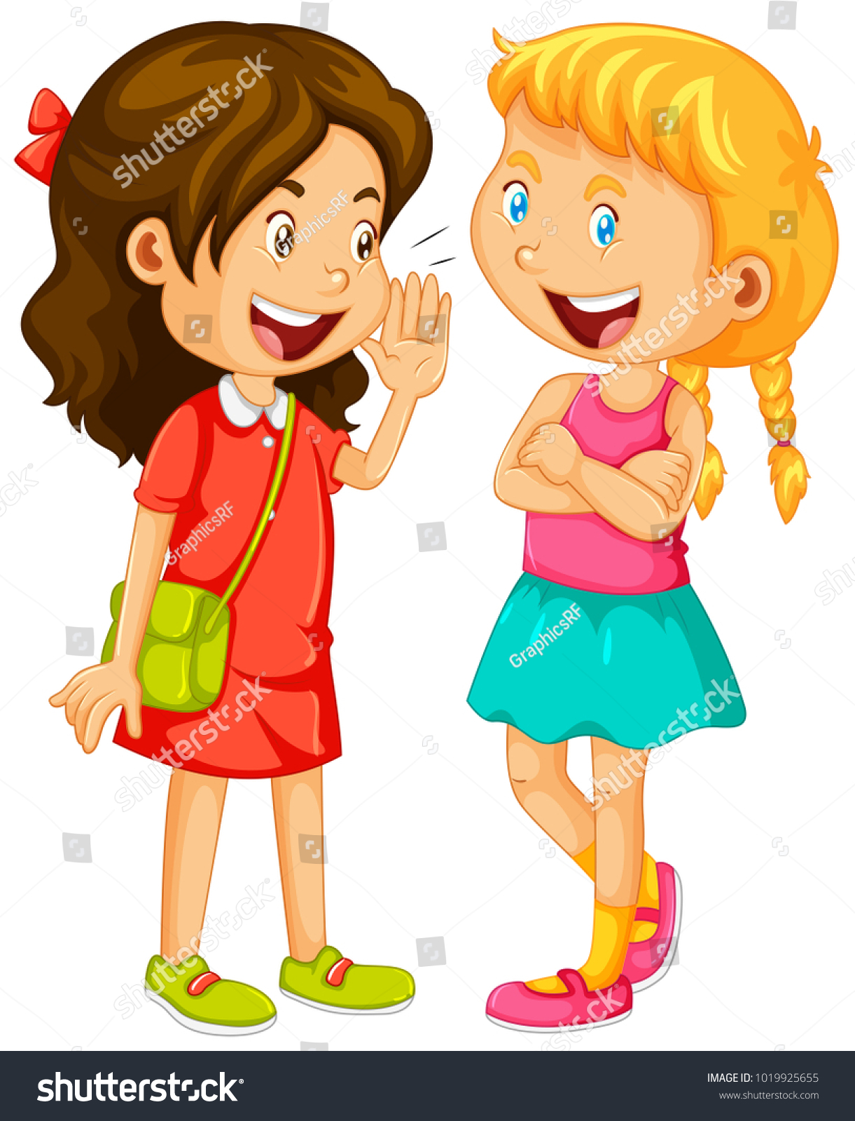 126,487 Two Girl Talking Images, Stock Photos & Vectors 