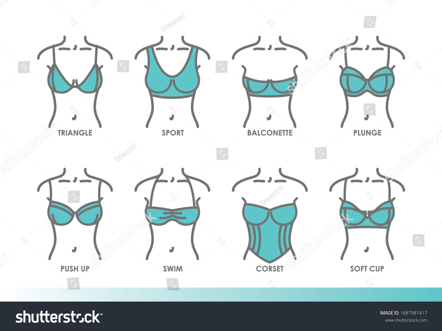 kinds of women underwear