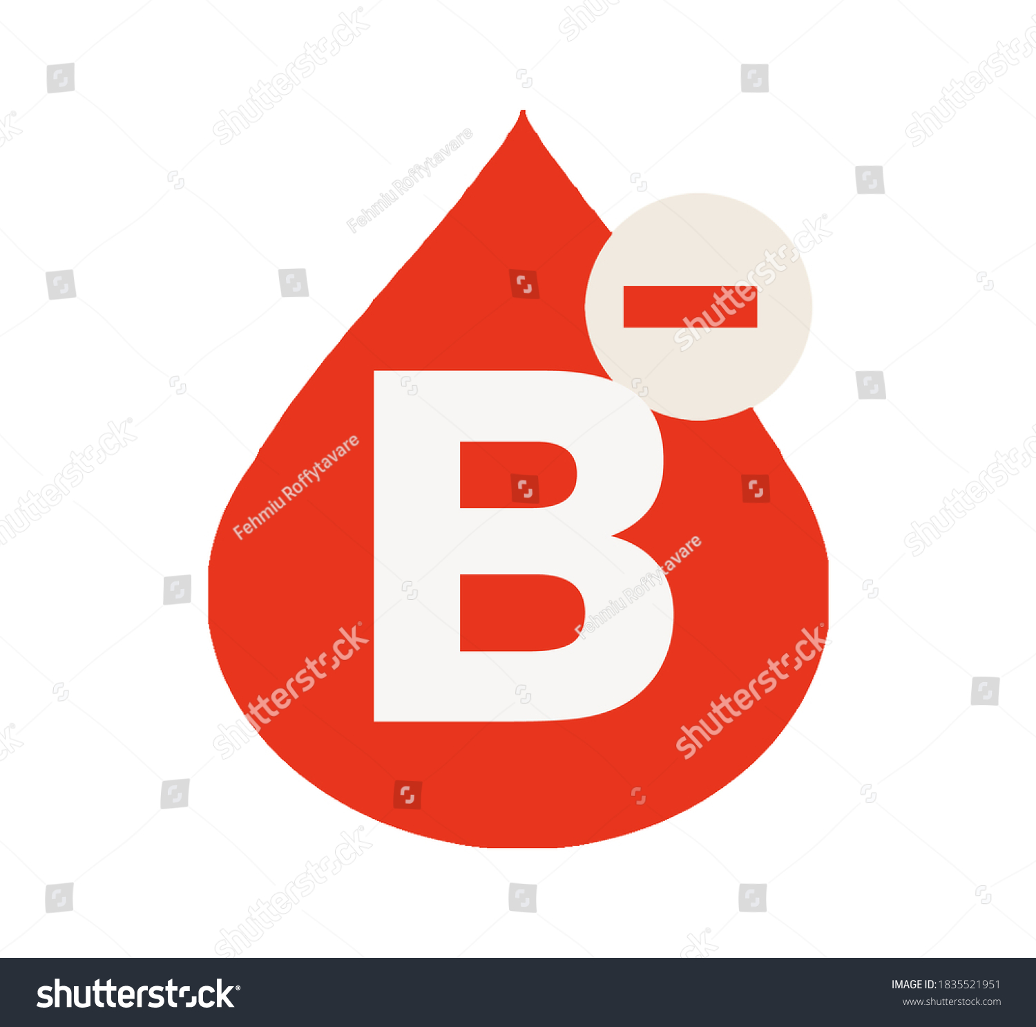 Types Human Blood Vector Design Type Stock Vector (Royalty Free ...