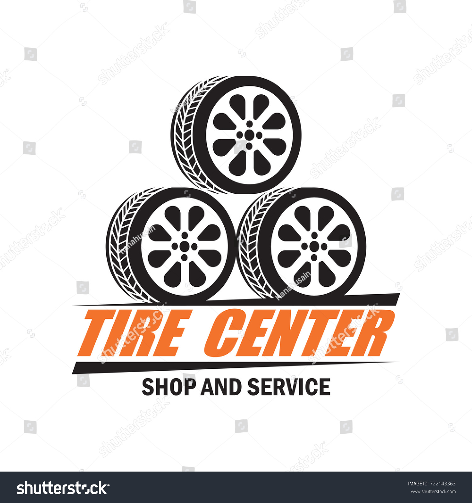 Tyre Tire Logo Emblems Insignia Text Stock Vector (Royalty Free ...