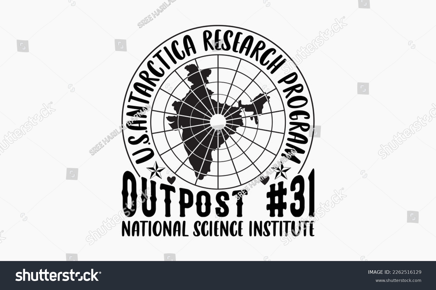 SVG of U.S. Antarctica research program outpost #31 national science institute - Sibling SVG t-shirt design, Hand drawn lettering phrase, Calligraphy t-shirt design, White background, Handwritten vector,  svg