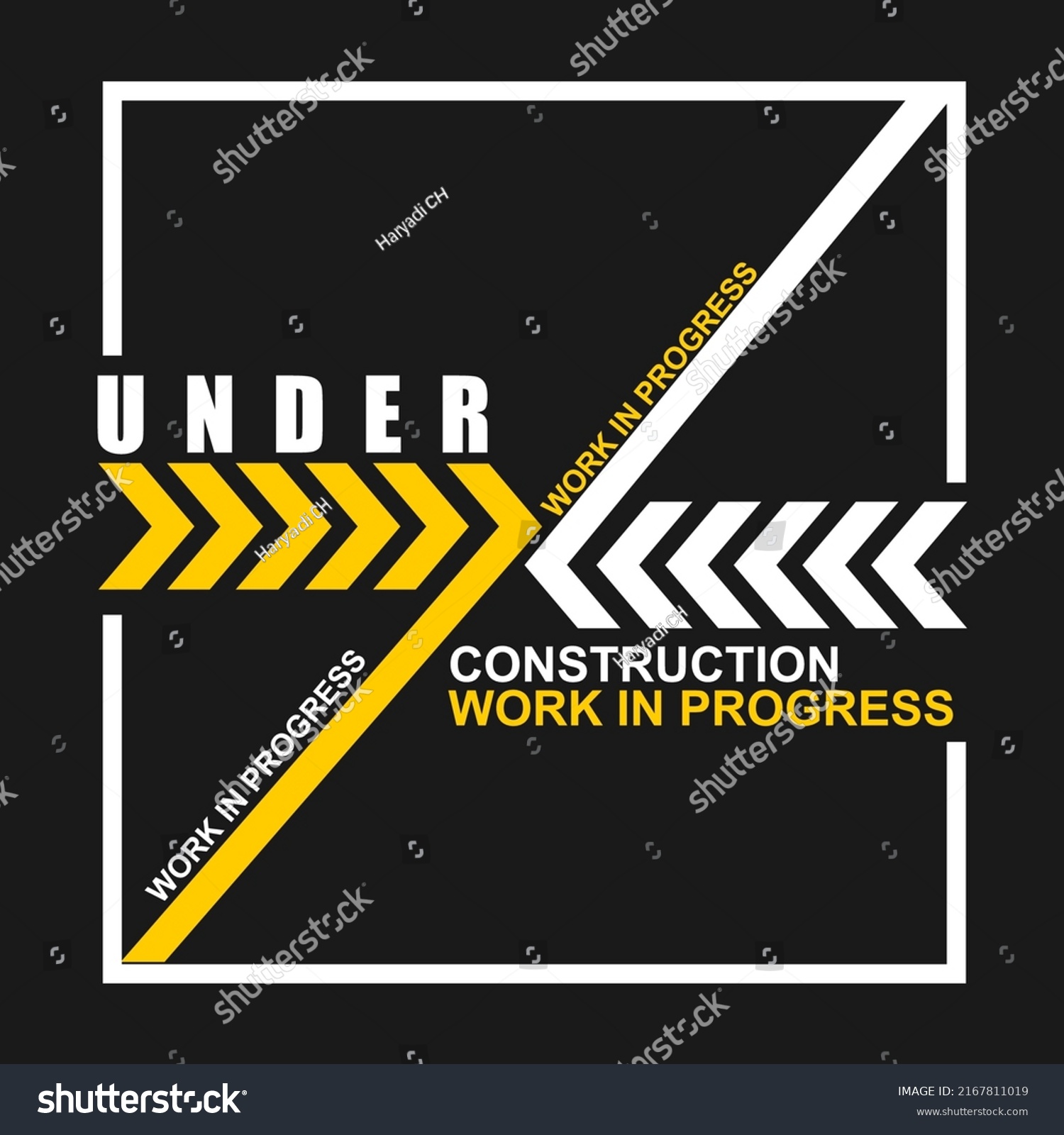 Under Construction Sign Board Vector Stock Vector (Royalty Free