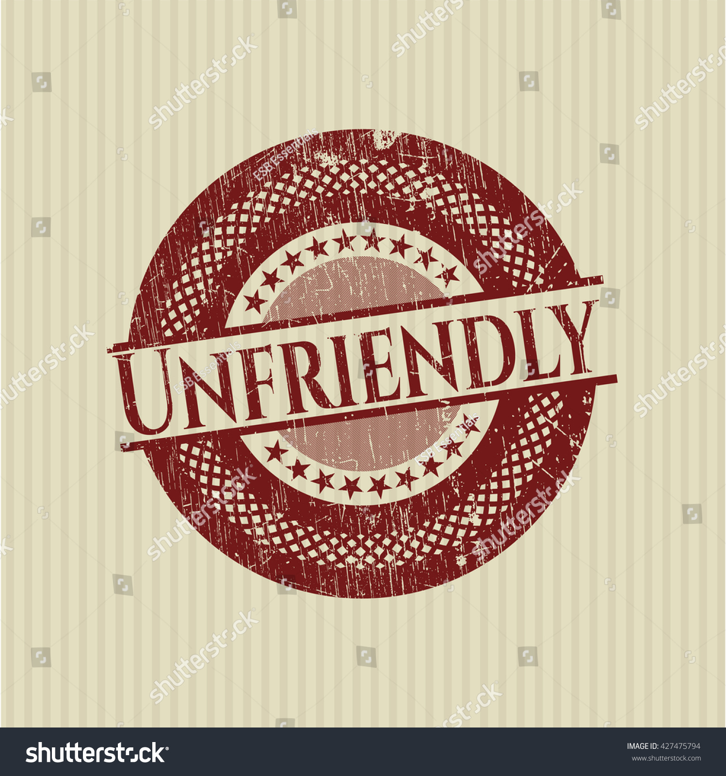 Unfriendly Rubber Seal Stock Vector (Royalty Free) 427475794 Shutterstock Unfriendly Rubber Seal Stock Vector (Royalty Free) 427475794 Shutterstock