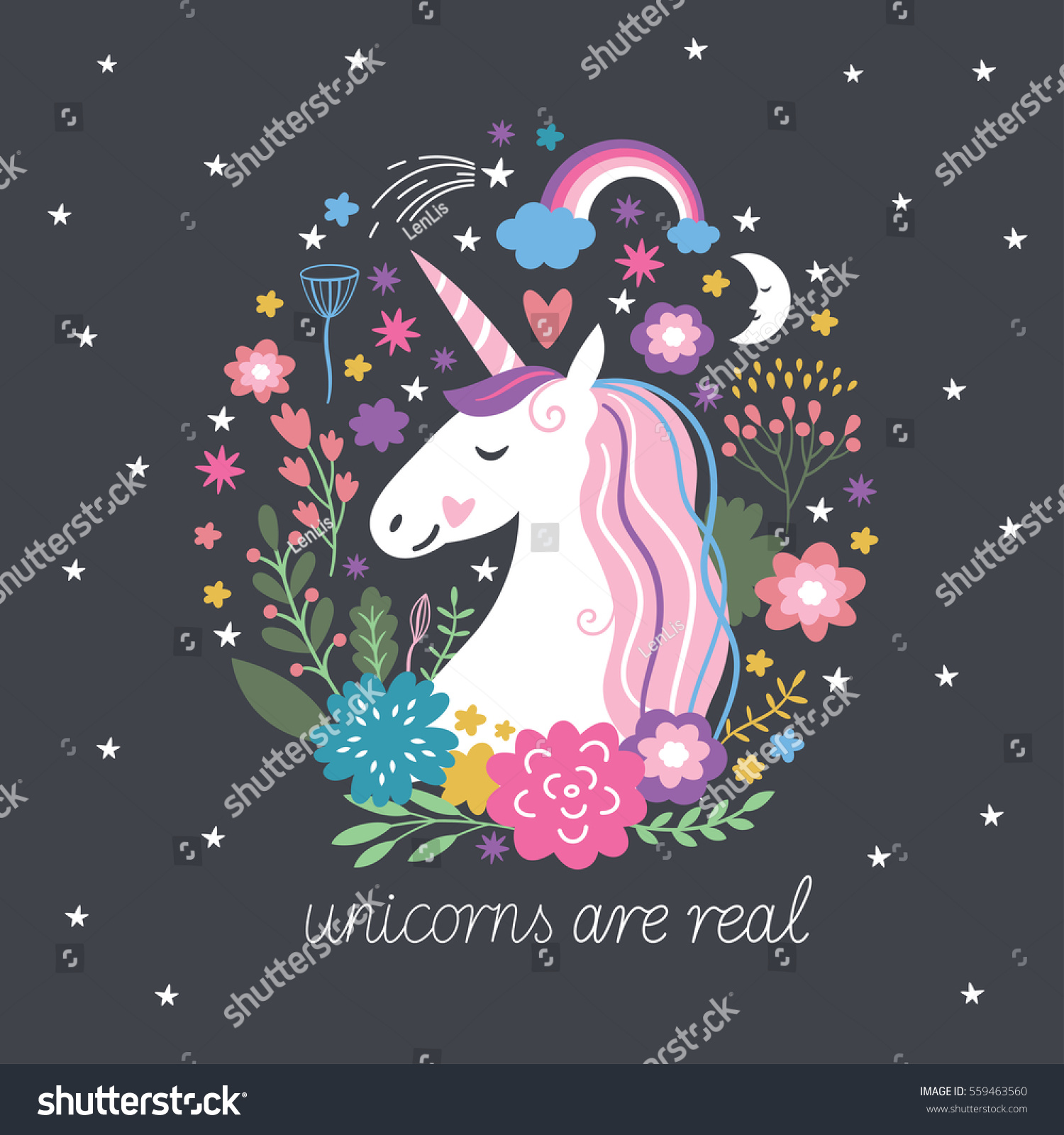 Unicorn Wallpaper Images Stock Photos Vectors Shutterstock