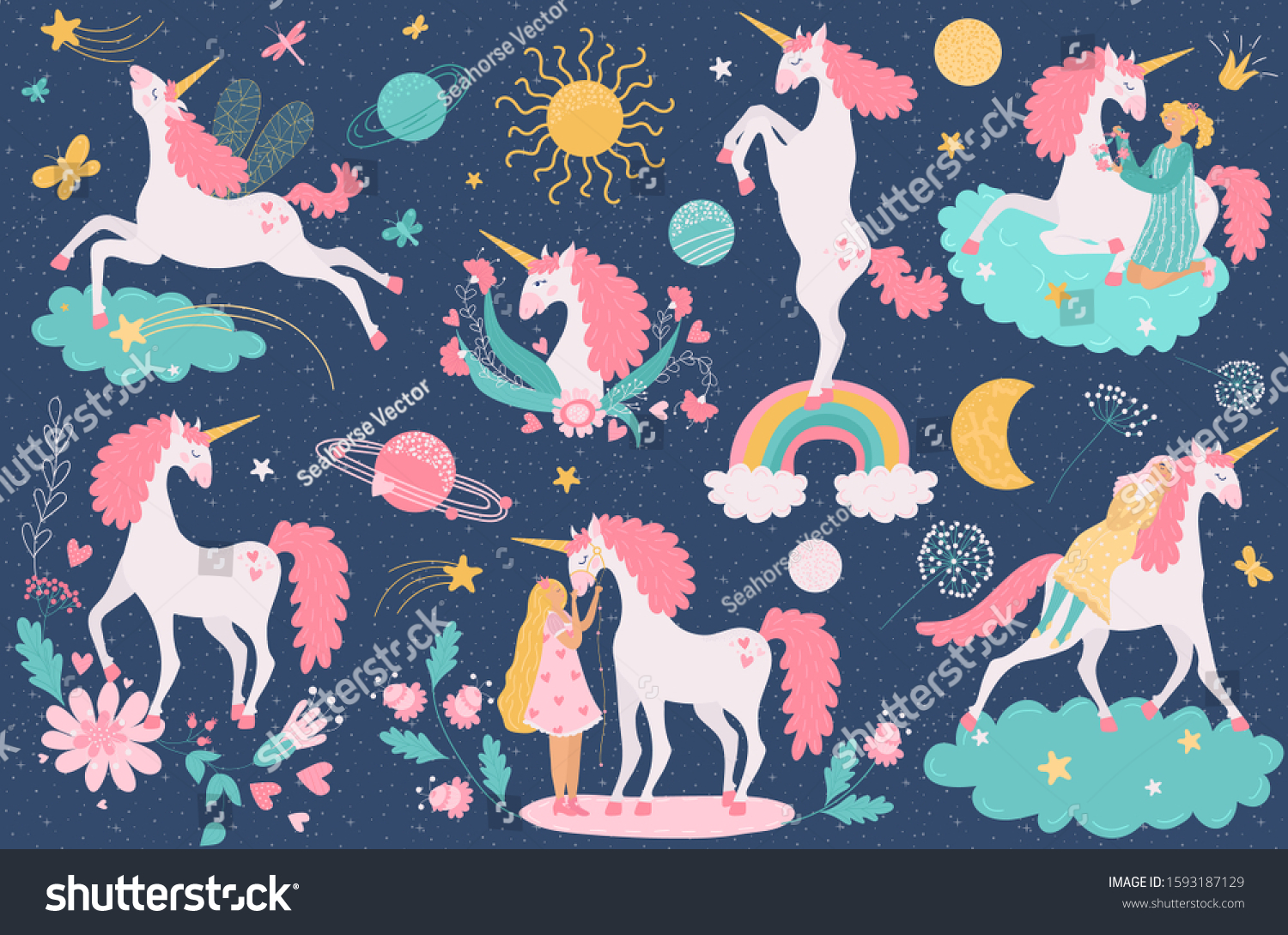 Featured image of post Cartoon Cute Unicorn Cartoon Cute Seahorse : Here you can find the best cartoon unicorn wallpapers uploaded by our community.