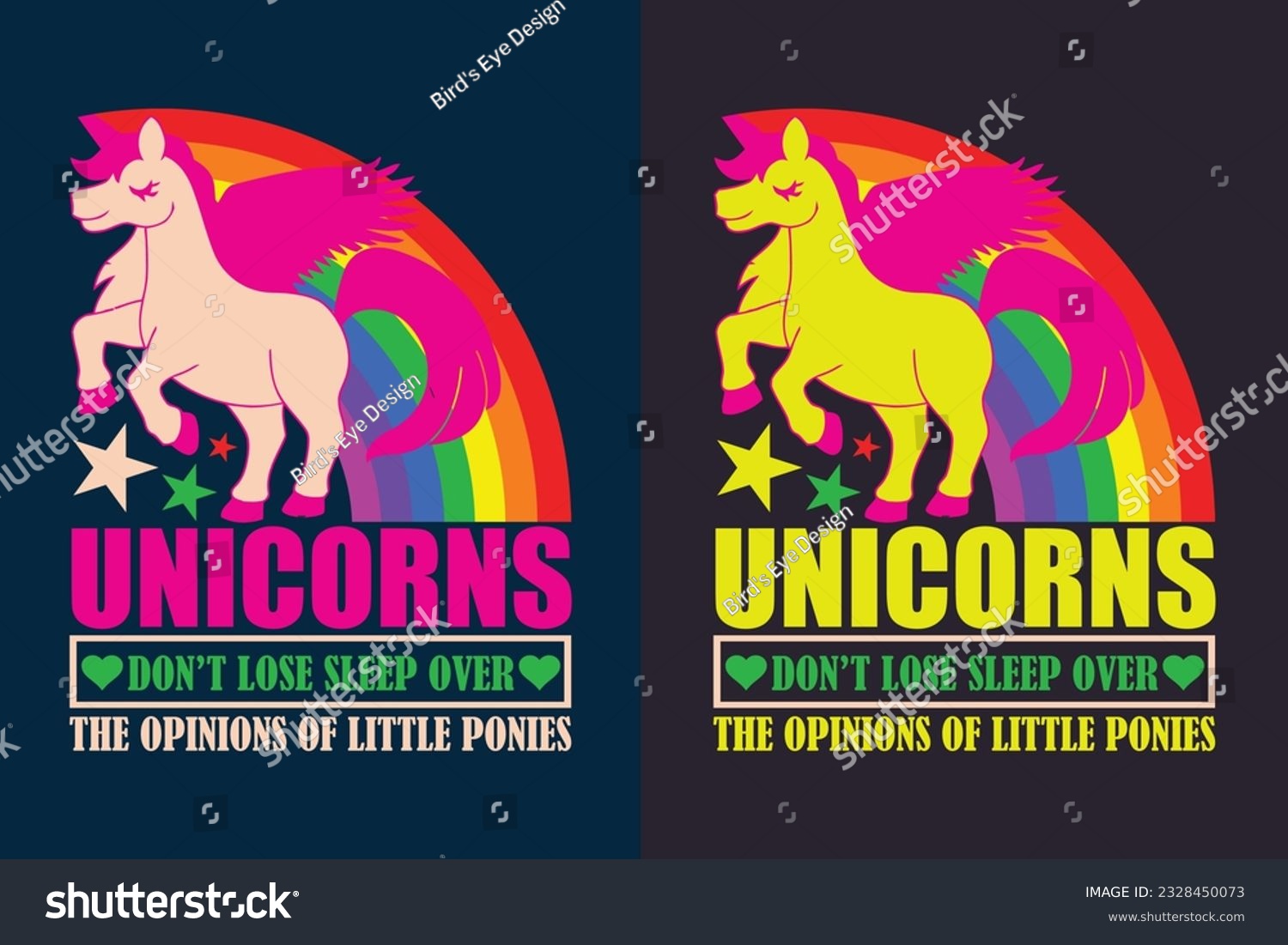 SVG of Unicorns Don't Lose Sleep Over The Opinions Of Little Ponies, Unicorn Squad, Animal Lover Shirt, My Spirit Animal, Unicorn T-Shirt, Kids T-Shirt, Birthday Shirt Girl, Rainbow Shirt svg
