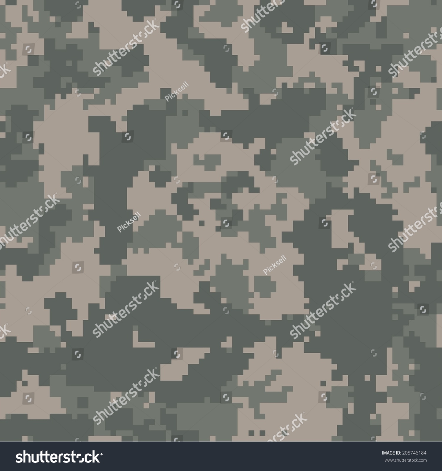 Universal Seamless Camo Texture Vector - 205746184 : Shutterstock