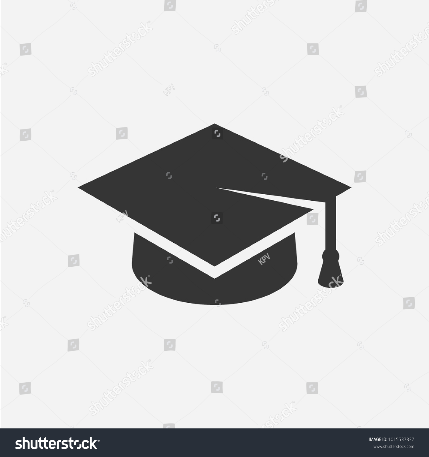 University High School Vector Icon Stock Vector (Royalty Free ...