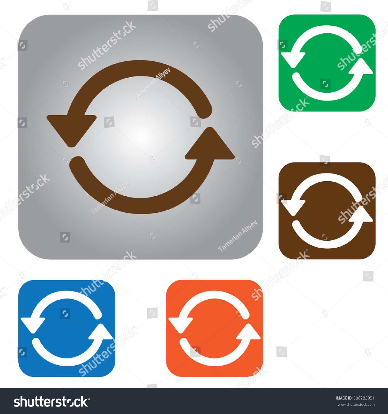 Update Refresh Icon Stock Vector (Royalty Free) 586283951 | Shutterstock