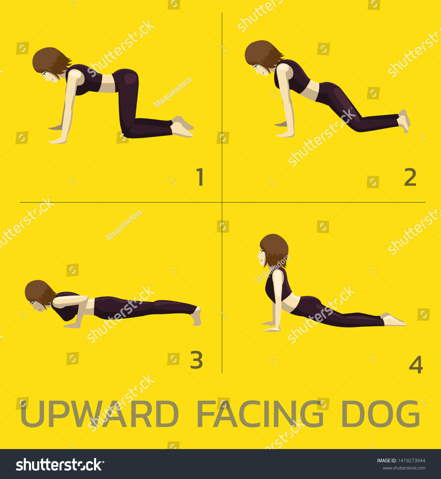 Upward Facing Dog Tutorial Upward Facing Dog Tutorial