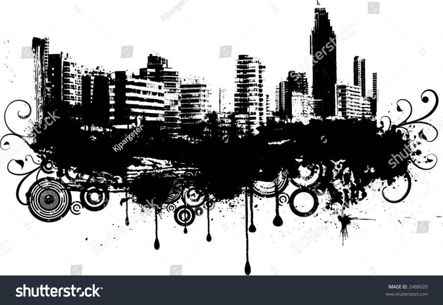 Urban Grunge - Vector - 2488020 : Shutterstock