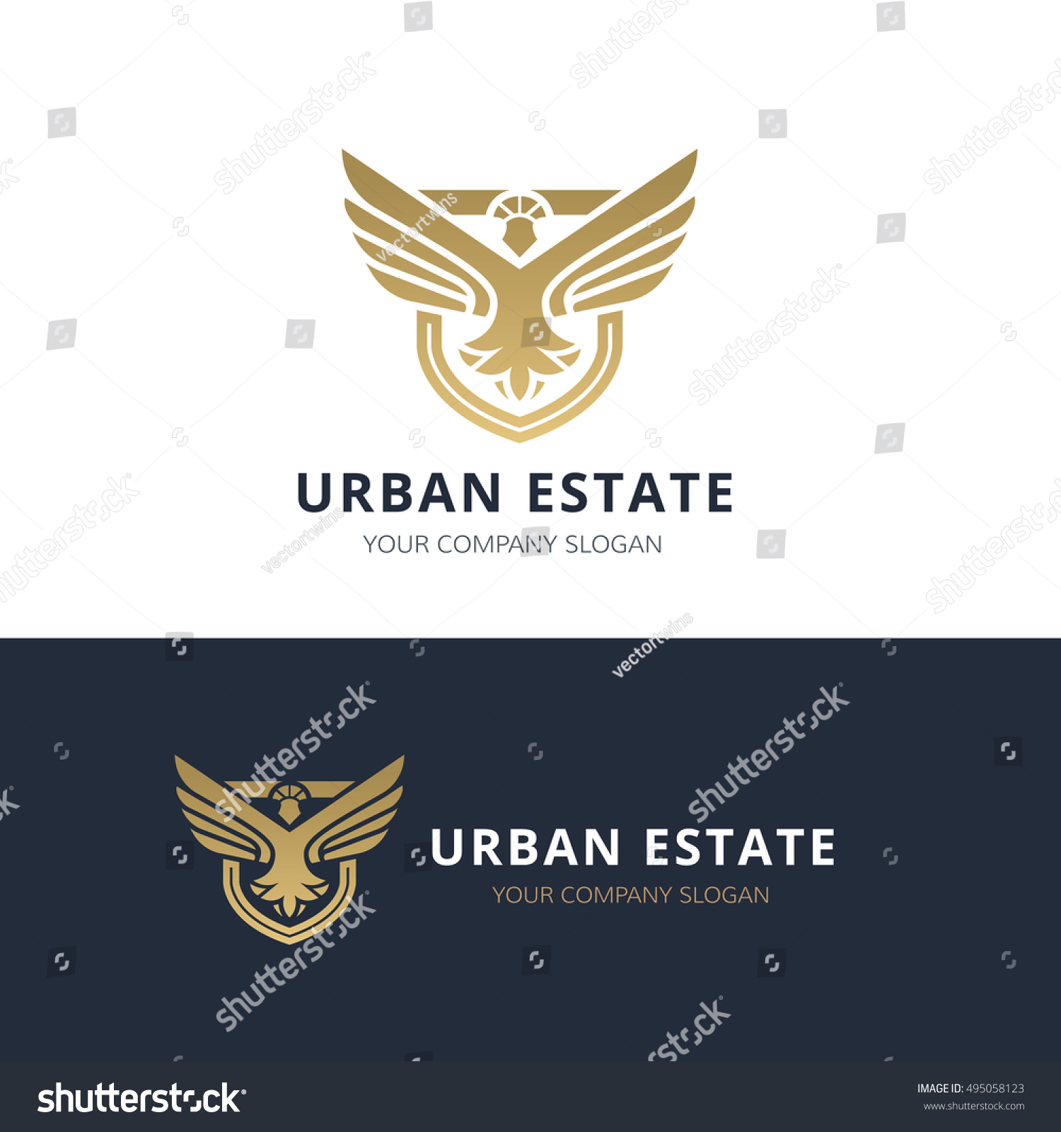 Download Urban Real Estate Logo Vector Logo Stock Vector 495058123 ...