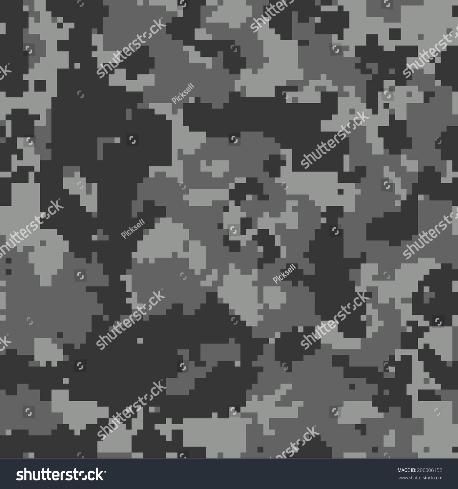 Urban Seamless Digital Camo Texture Vector - 206006152 : Shutterstock