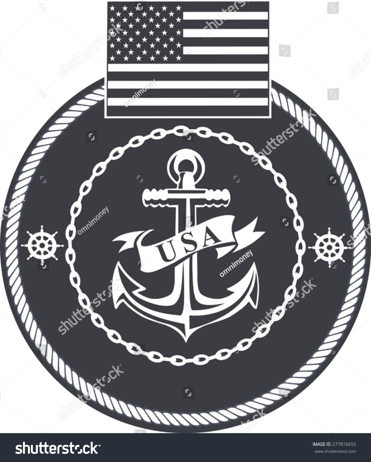 Us Navy Stock Vector Illustration 277816655 : Shutterstock