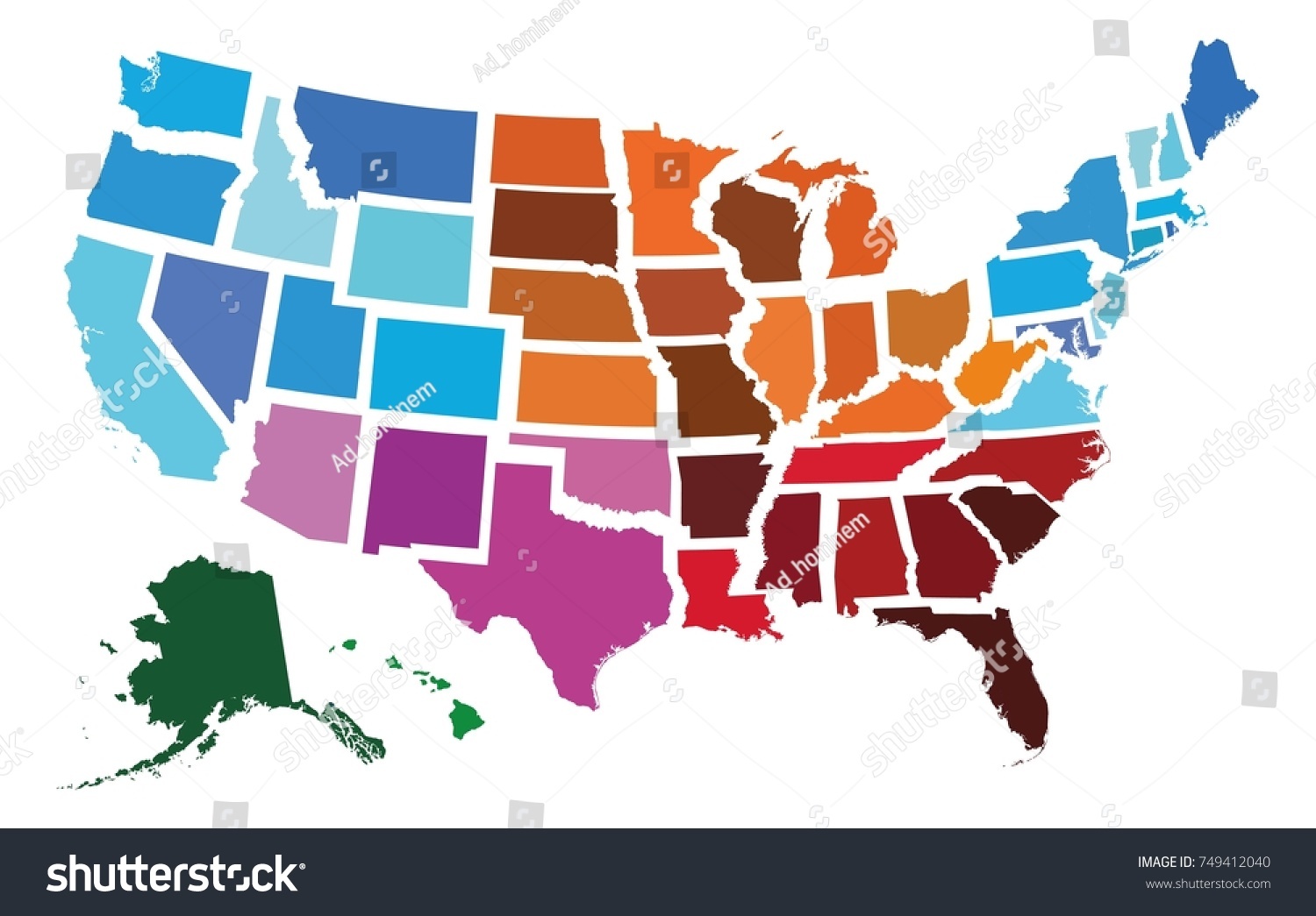 Midwest states map Images, Stock Photos & Vectors | Shutterstock