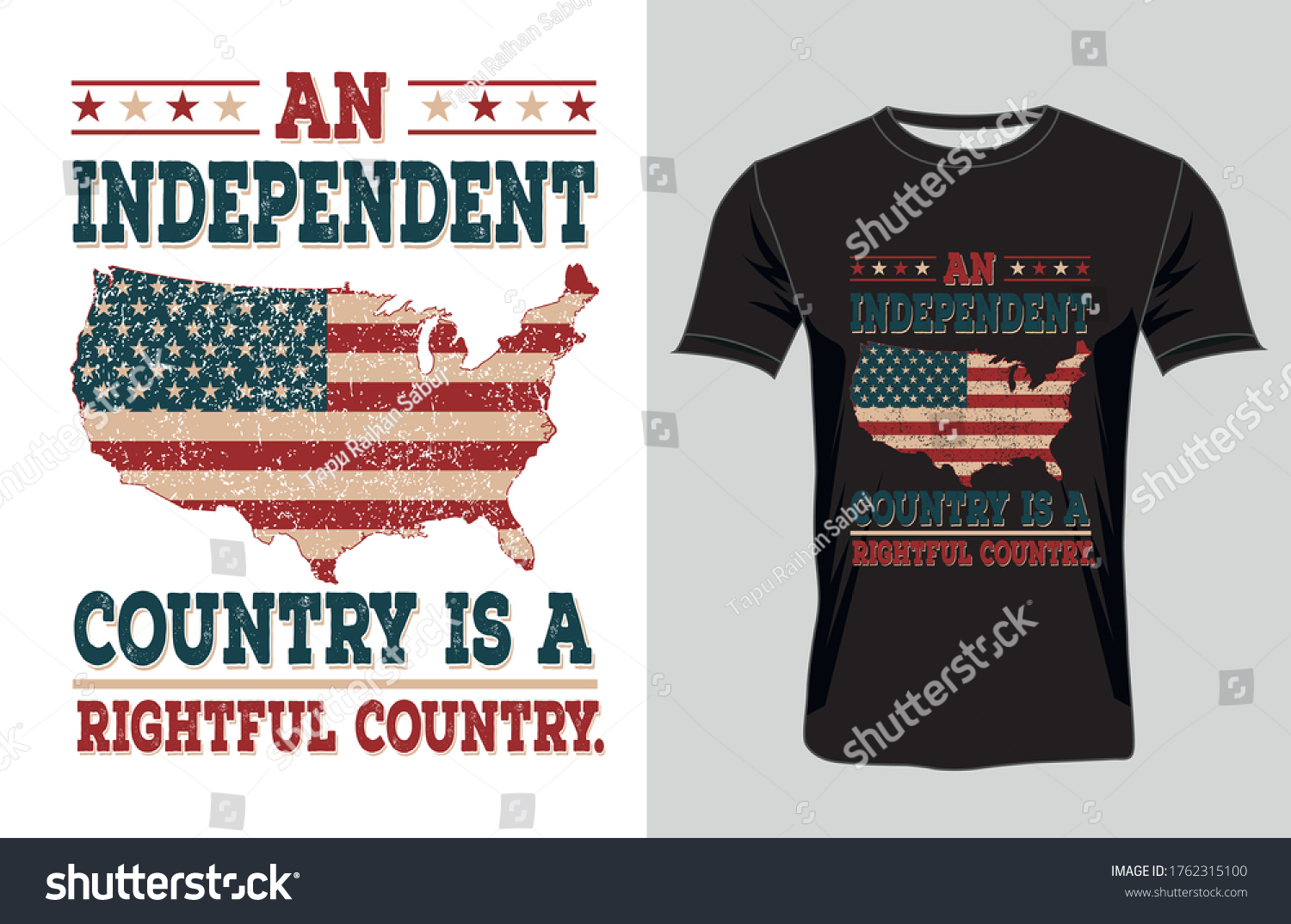 Independence Day USA T-Shirt