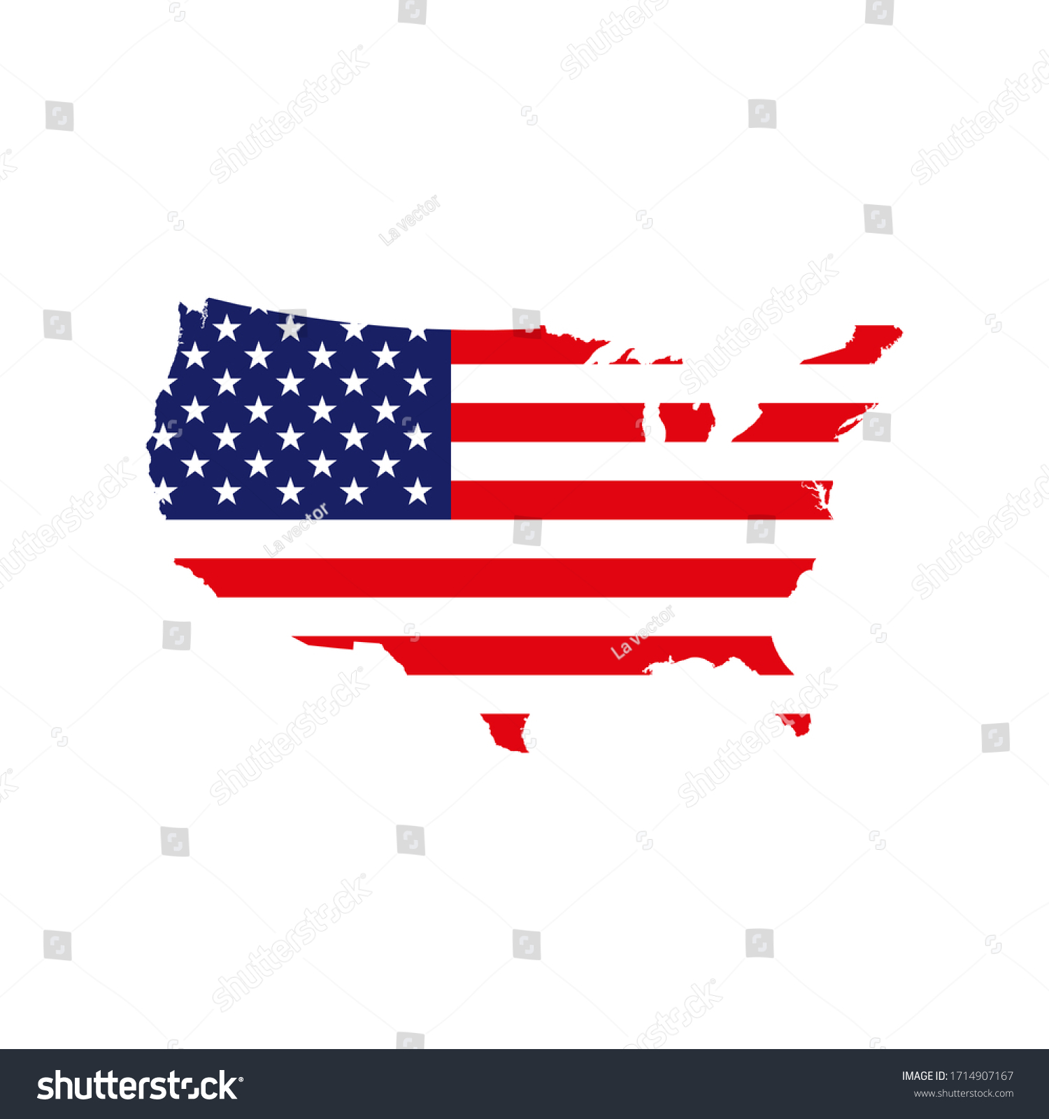 81,179 United states map and flag Images, Stock Photos & Vectors ...